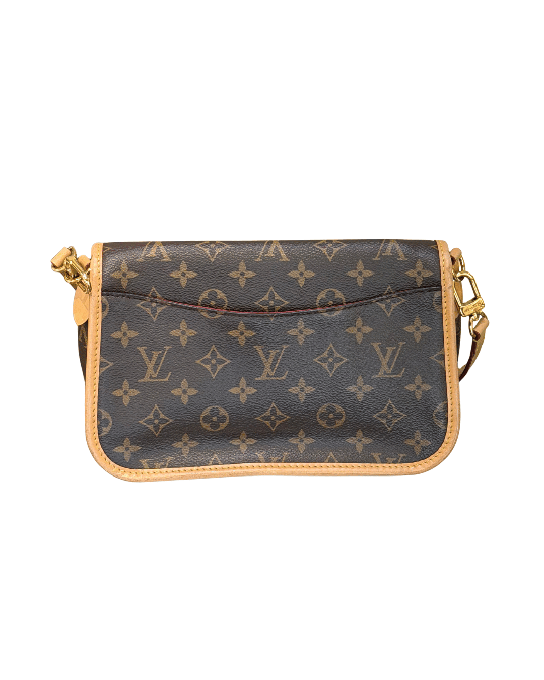 DIANE LOUIS VUITTON MONOGRAM DOPPIA TRACOLLA