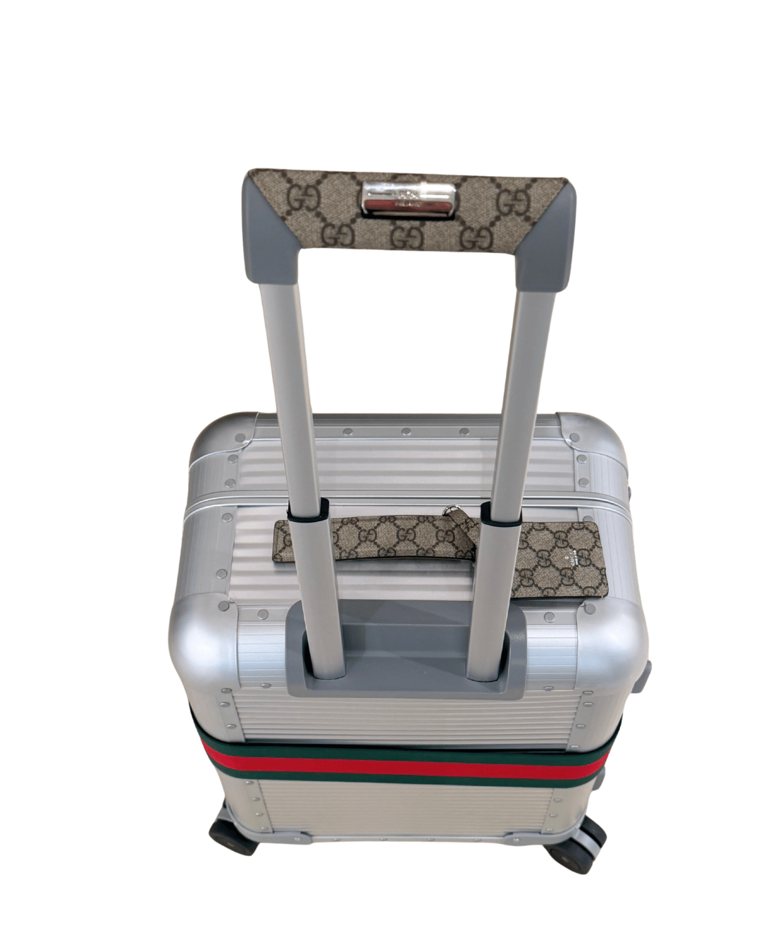 TROLLEY GUCCI ALLUMINIO
