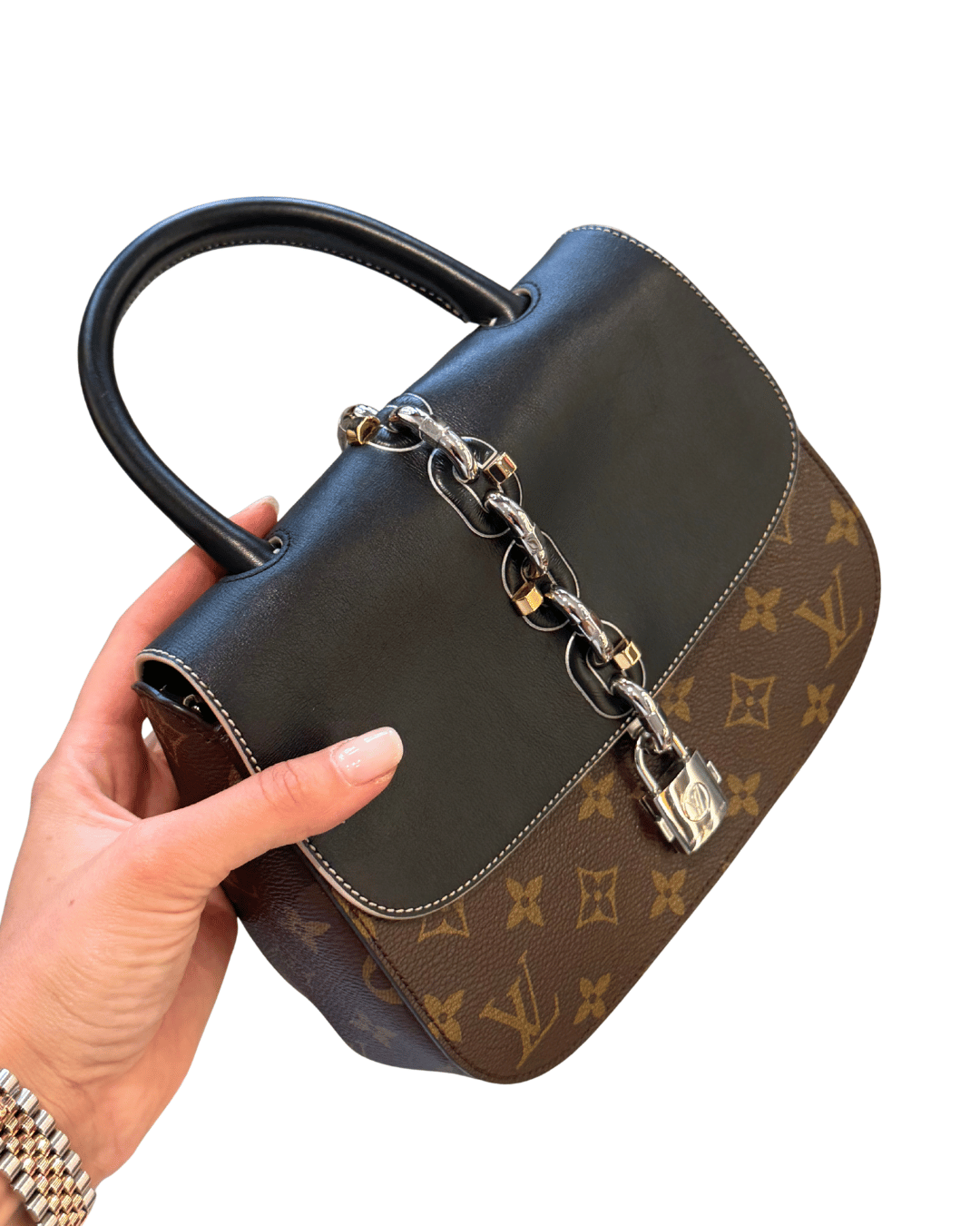 LOUIS VUITTON CHAIN PM RIFINITURE NERE