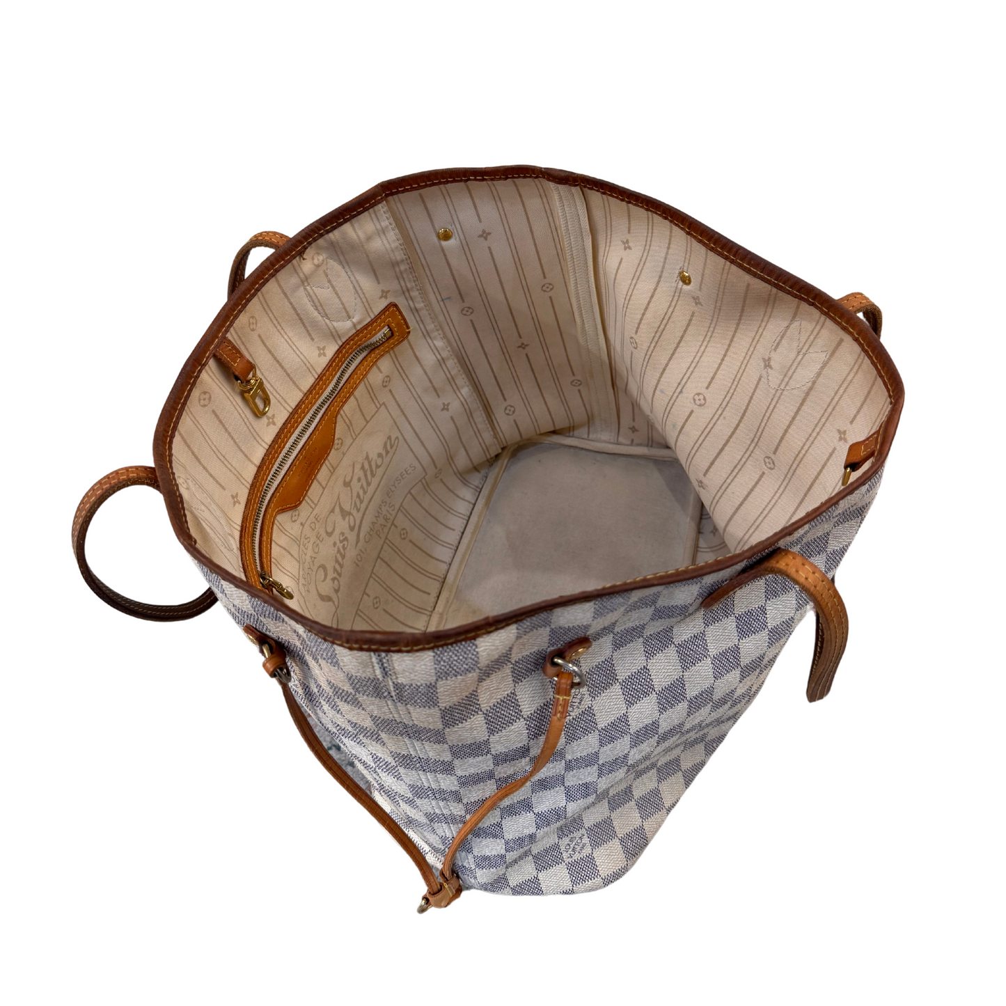 NEVERFULL MM DAMIER AZUR