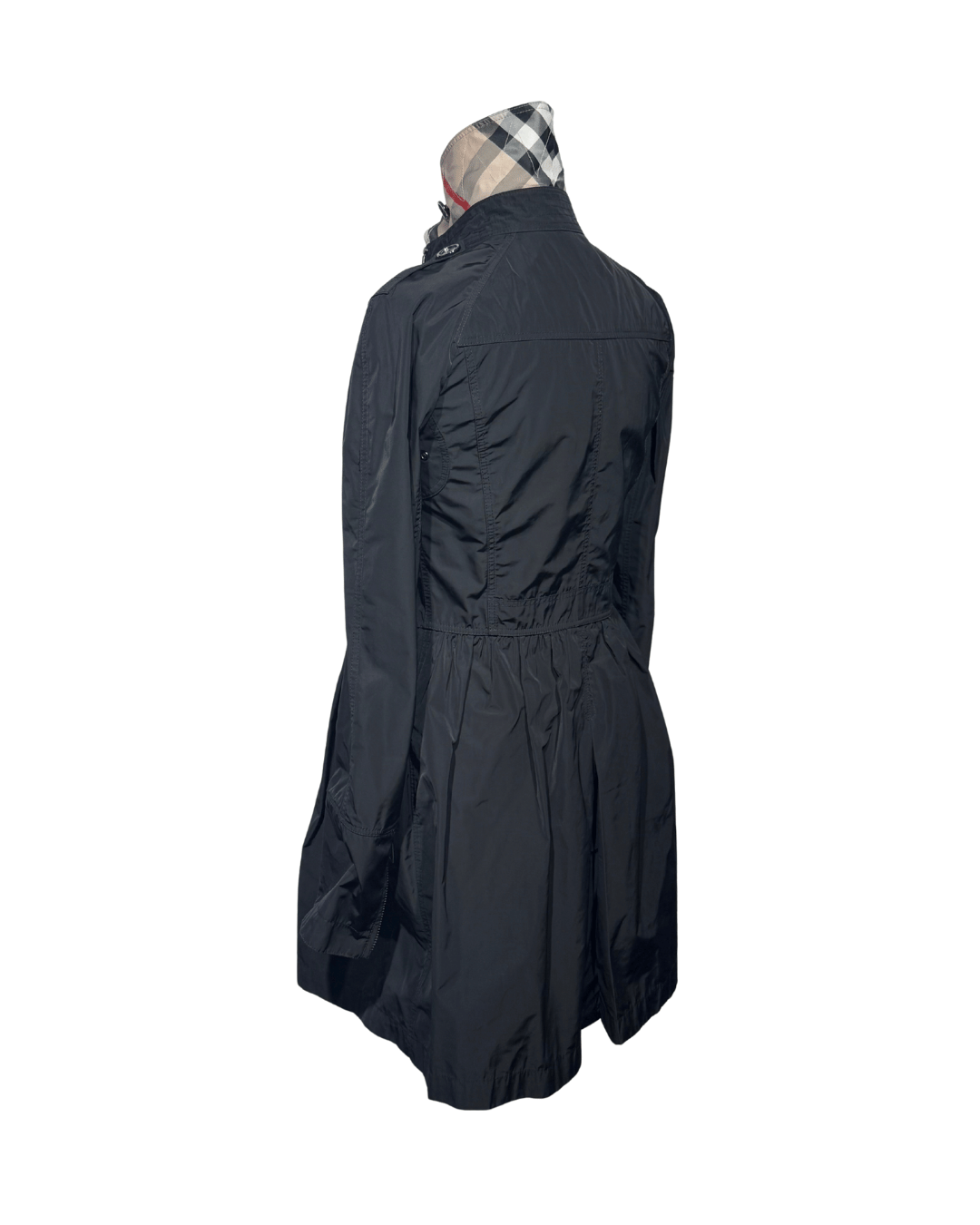 IMPERMEABILE BURBERRY NERO DONNA