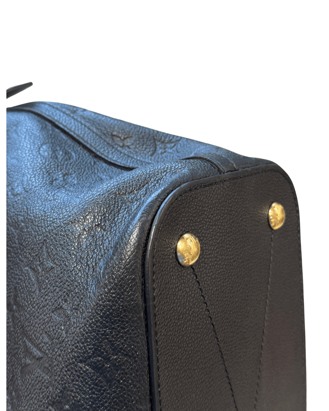MAZARINE MM PELLE IMPRESSA NERA LOUIS VUITTON