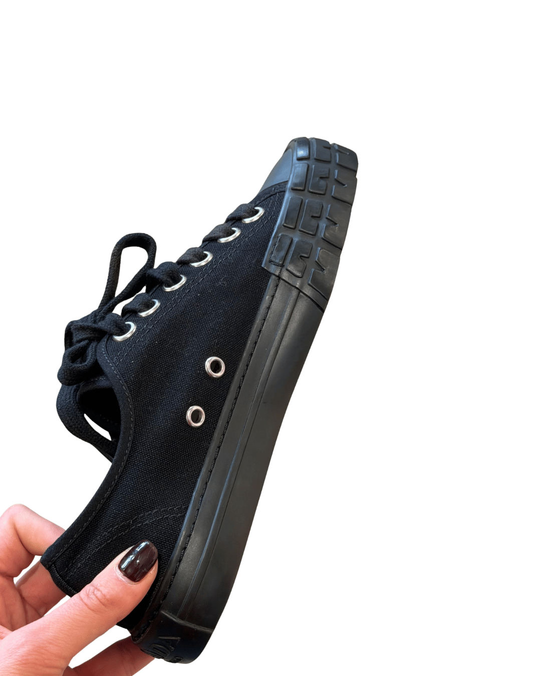 SNEAKERS PRADA NERE CON LOGO TONO SU TONO Nr 37