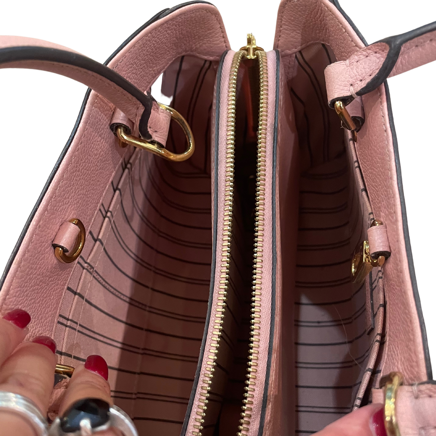 MONTAIGNE BB LOUIS VUITTON ROSA
