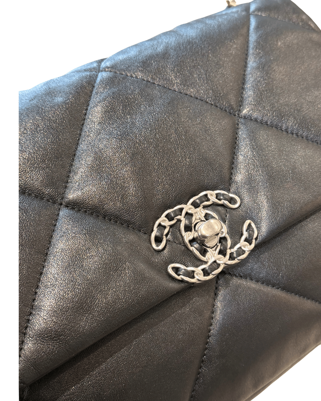 CHANEL 19 MISURA LARGE NERA