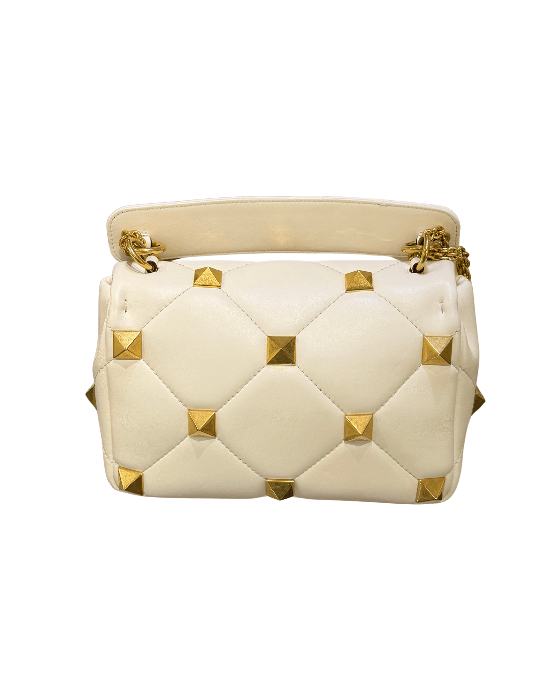 VALENTINO ROMAN STUD AVORIO MEDIA