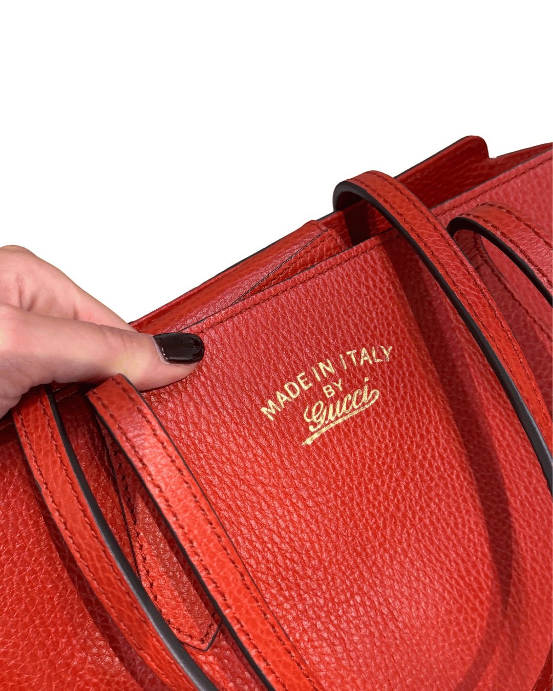 SHOPPER GUCCI SWING ROSSO/CORALLO
