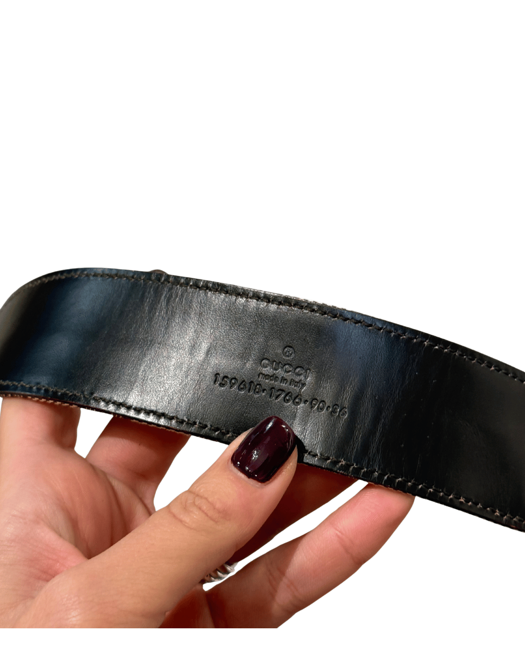 CINTURA GUCCI MONOGRAM GG