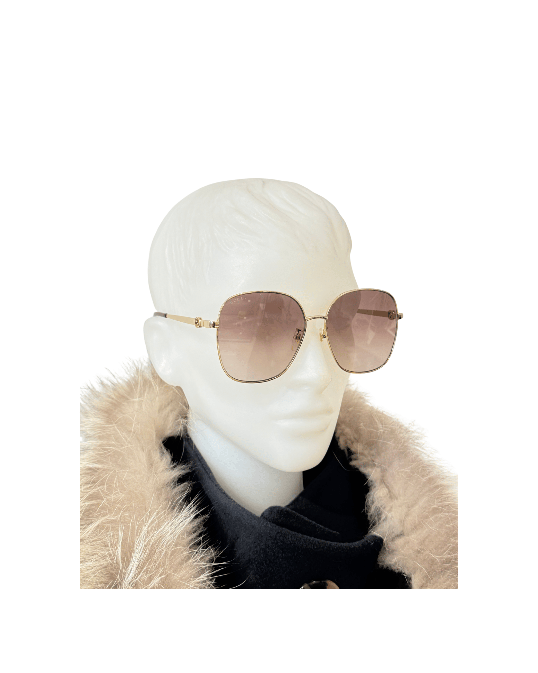 OCCHIALI GUCCI METALLO CON CUSTODIA