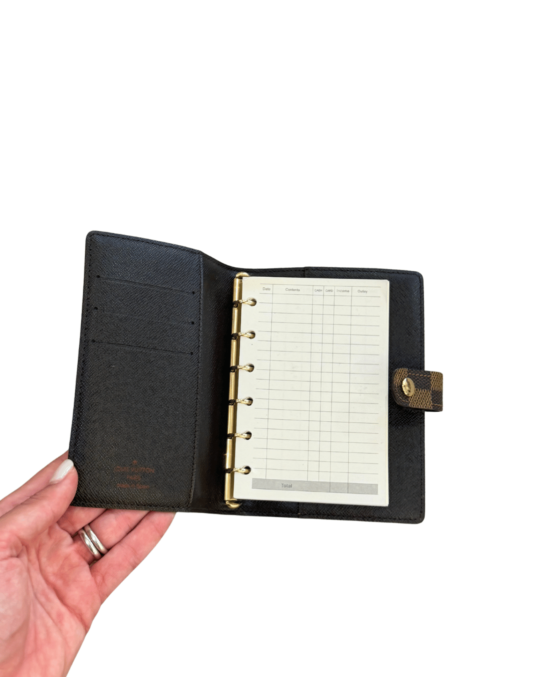 AGENDA PM LOUIS VUITTON DAMIER EBENE