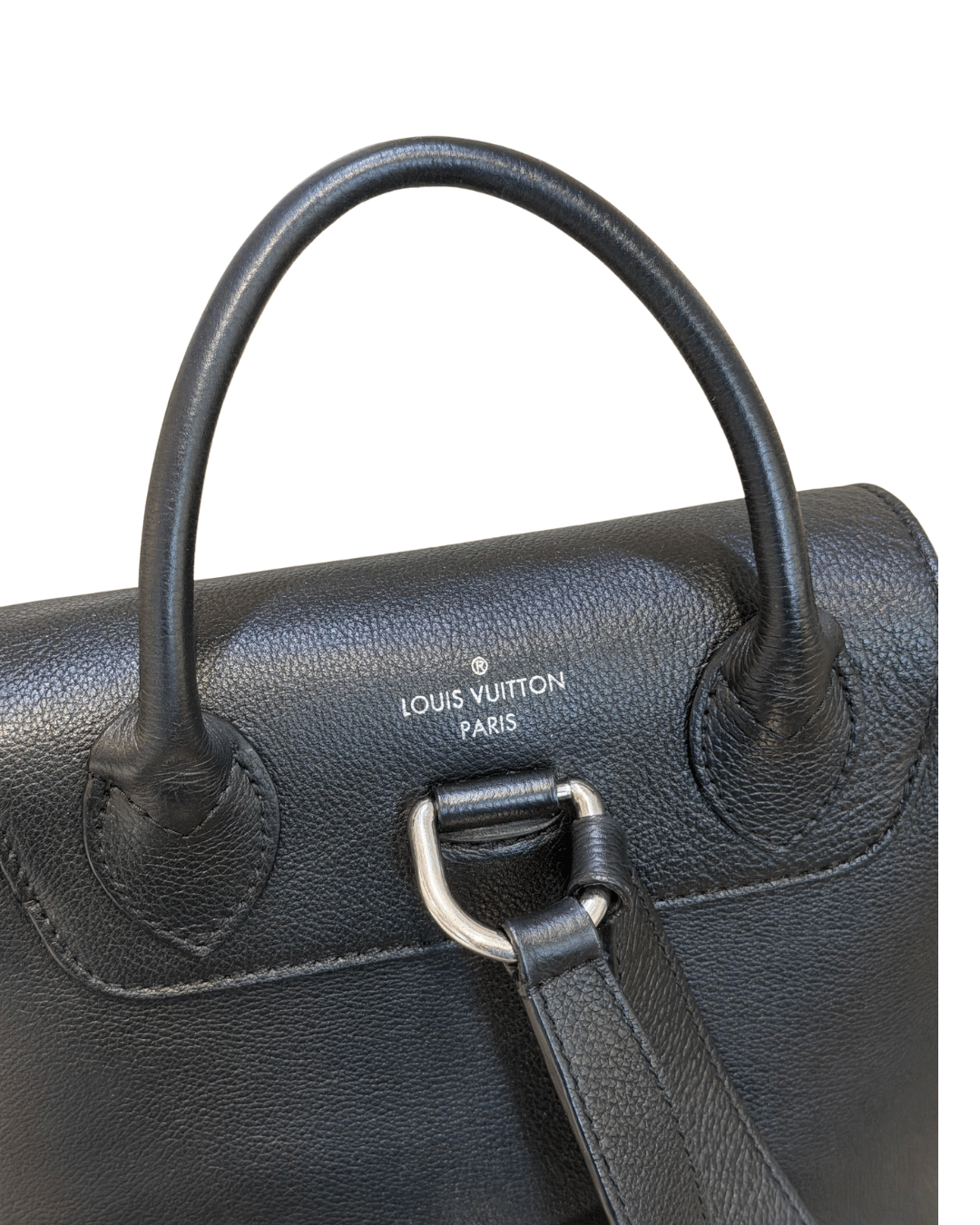 ZAINO PELLE NERA LOCKME PM LOUIS VUITTON