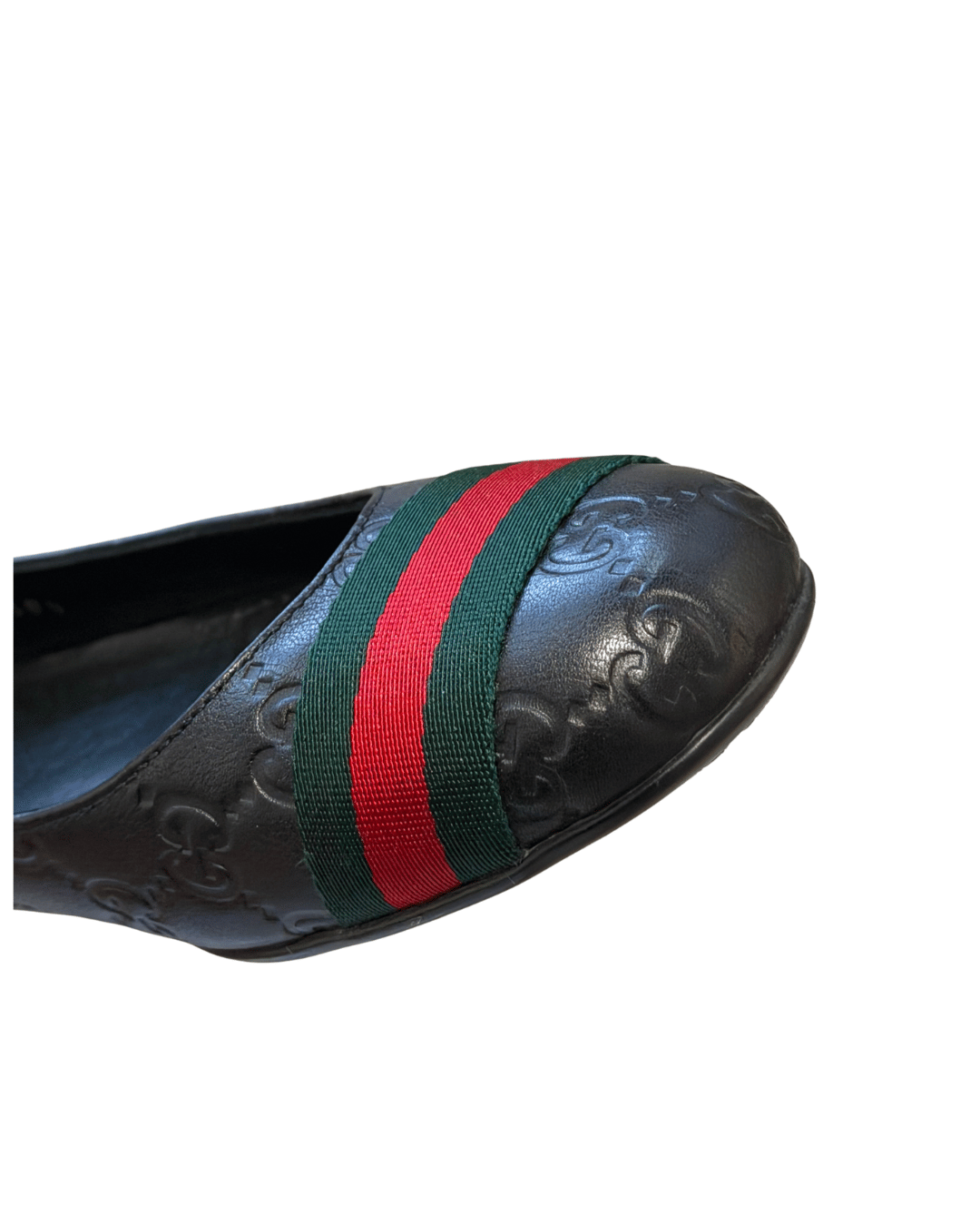 BALLERINE GUCCI NERE FASCIA WEB Nr38.5
