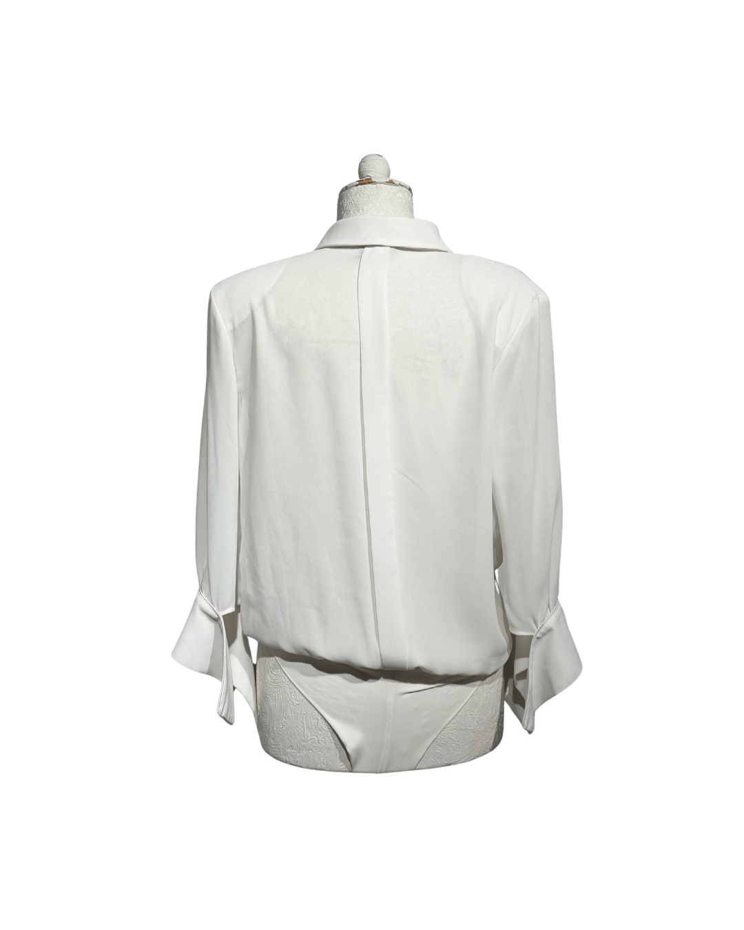 BODY CAMICIA ELISABETTA FRANCHI BIANCA Tg 42
