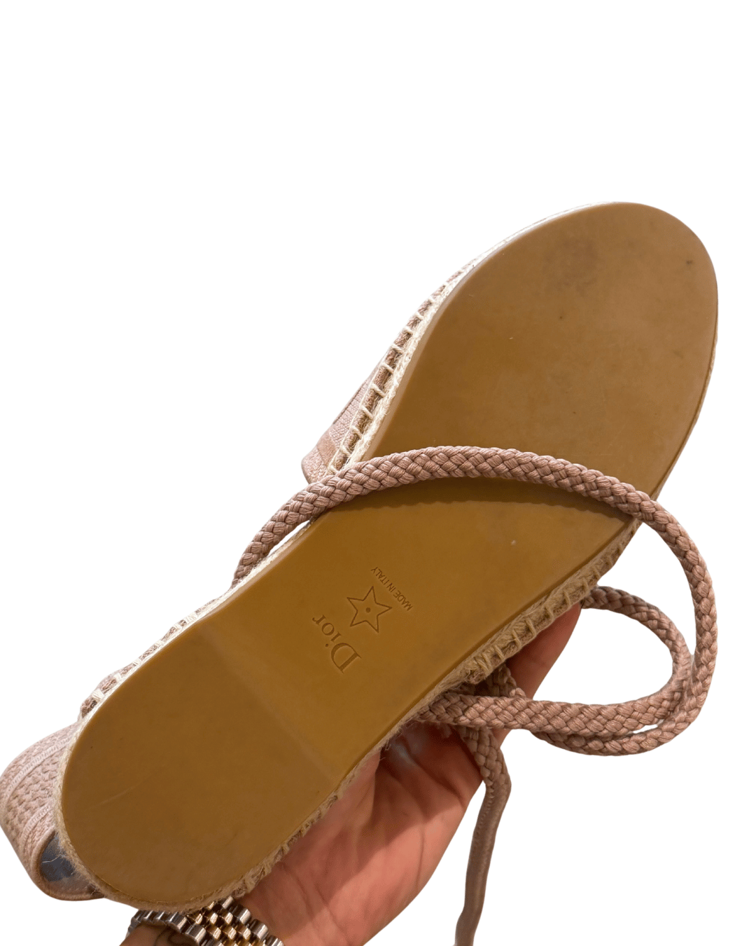 ESPADRILLAS DIOR ROSA CIPRIA Nr 40