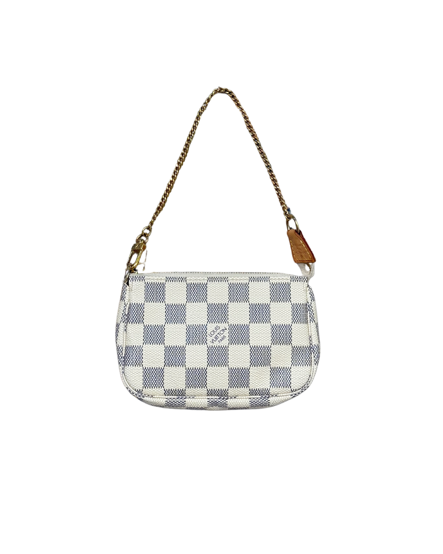 POCHETTE DAMIER AZUR ACCESSORISE