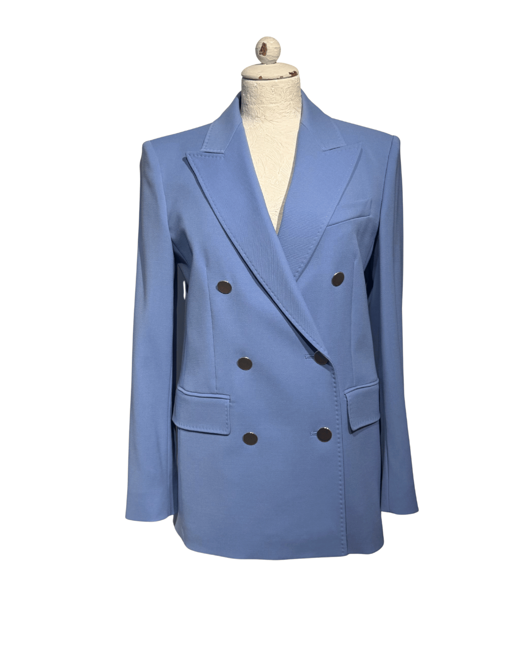 BLAZER MAXMARA DOPPIPETTO AZZURRO Tg 42