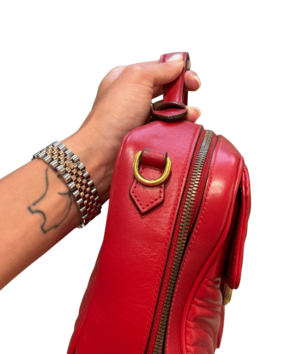 GUCCI ROSSA MARMONT RETTANGOLARE