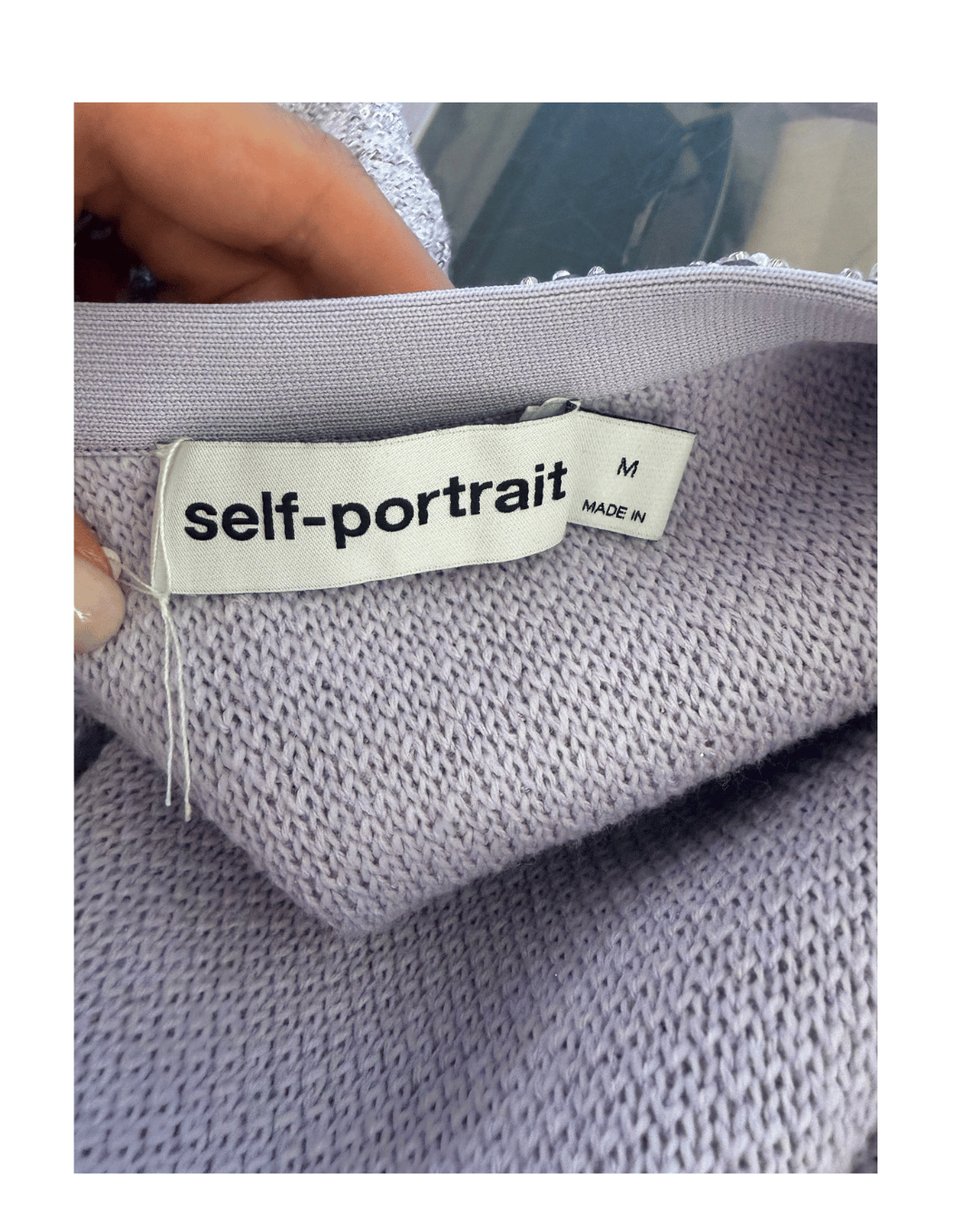 GIACCA / CARDIGAN SELF PORTRAIT LILLA Tg M
