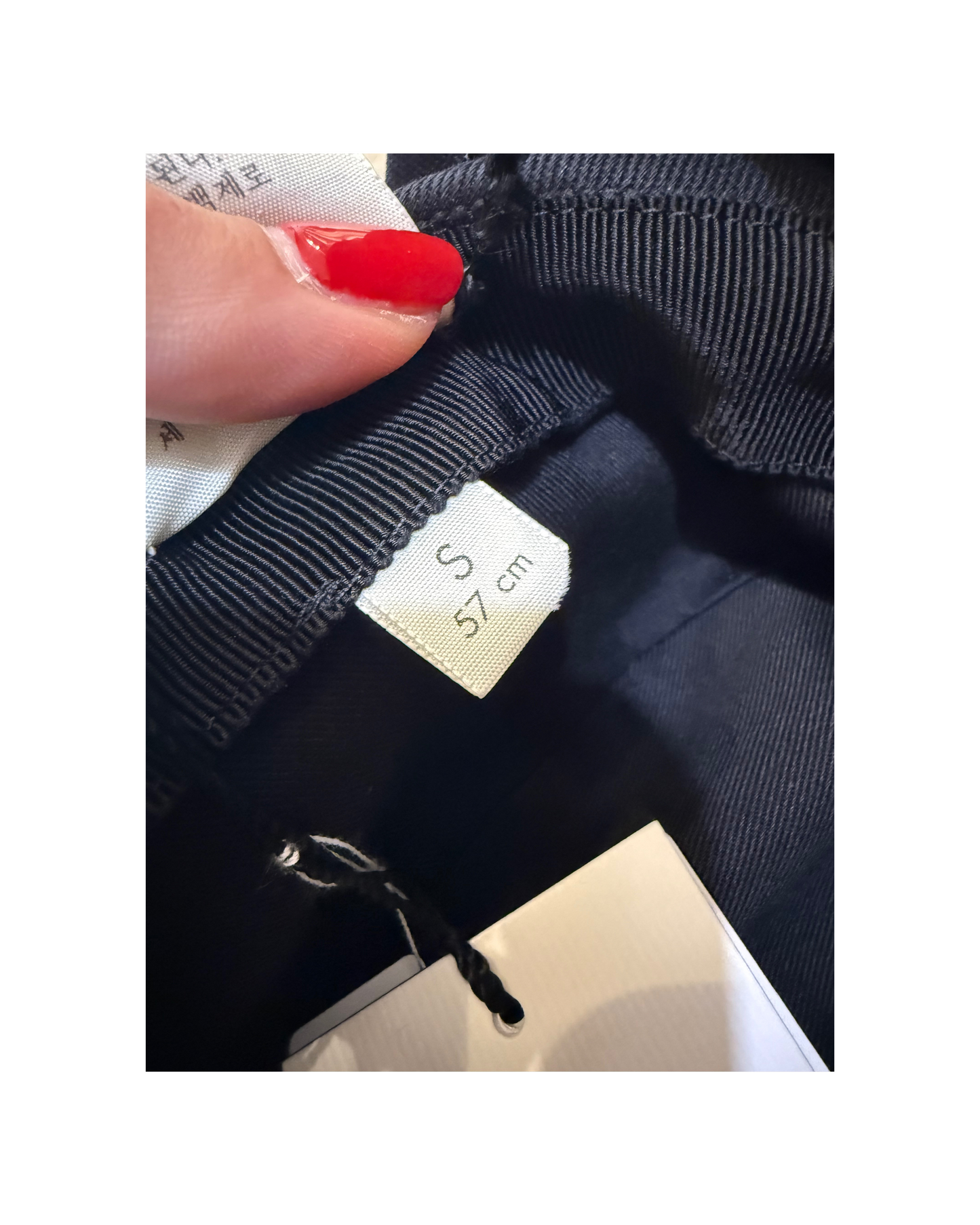 CAPPELLO GUCCI NERO
