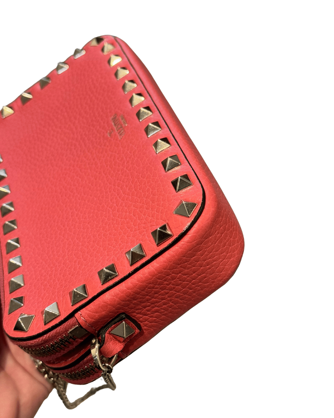 POCHETTE VALENTINO ROSA/SALMONE