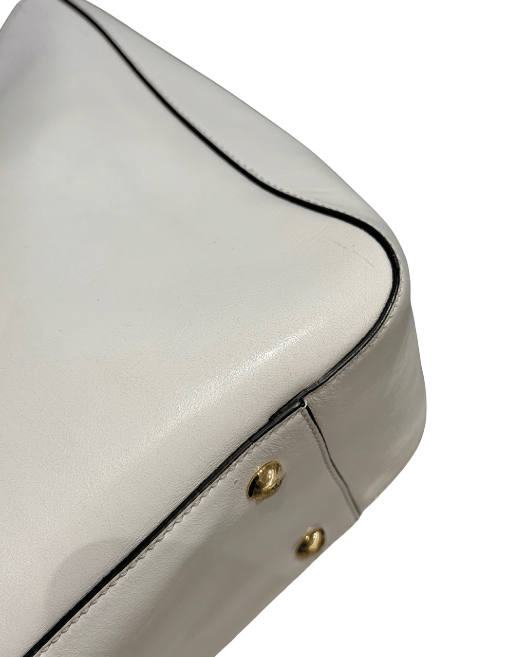 BORSA FENDI PELLE AVORIO CON TRACOLLA