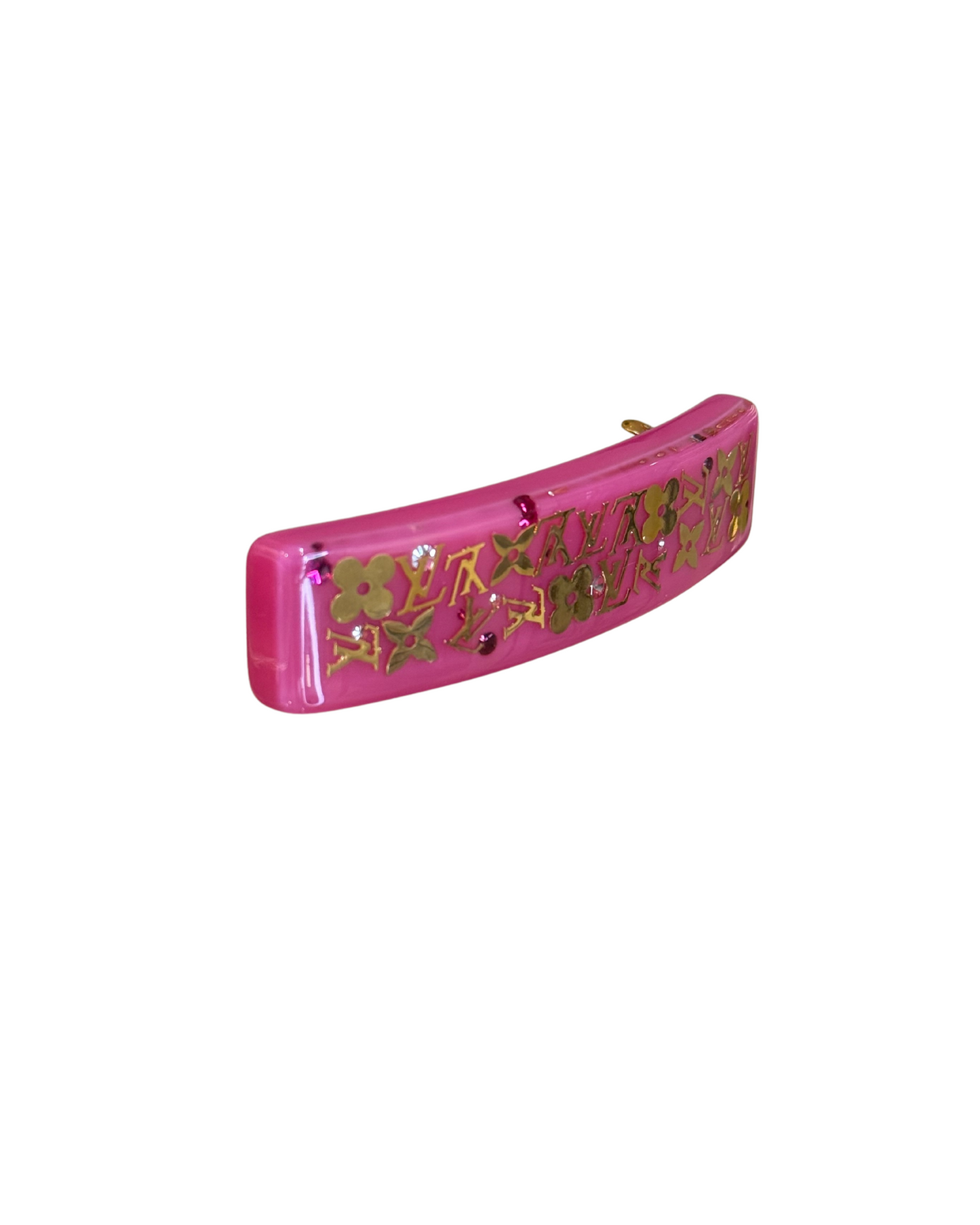 FERMAGLIO CAPELLI LOUIS VUITTON FUCSIA
