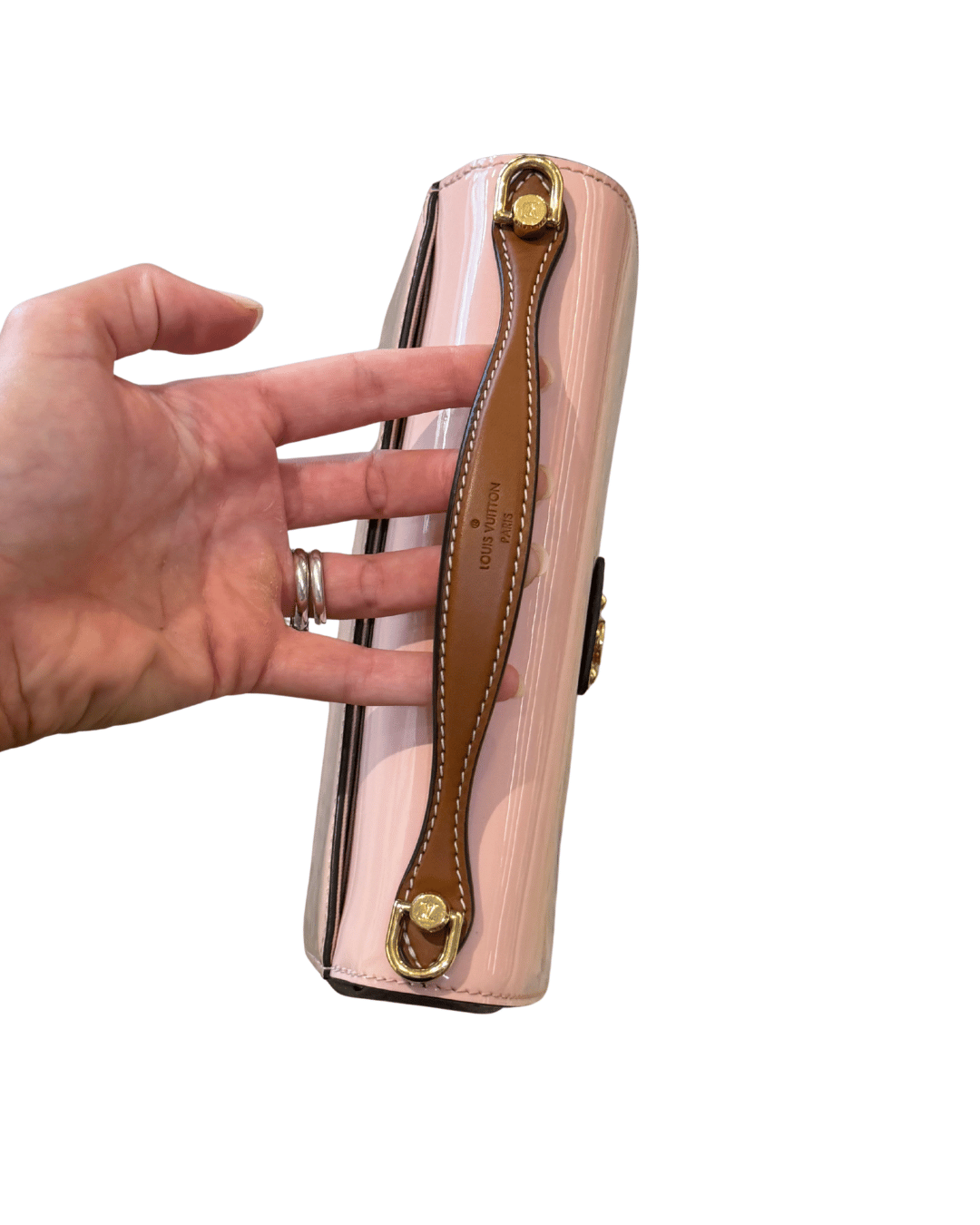 CHERRYWOOD BB LOUIS VUITTON RIFINITURE ROSA VERNIS