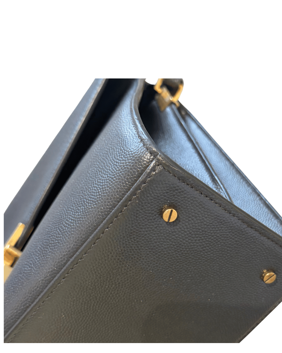CASSANDRA MEDIA YSL GRIGIA HARDWARE DORATO