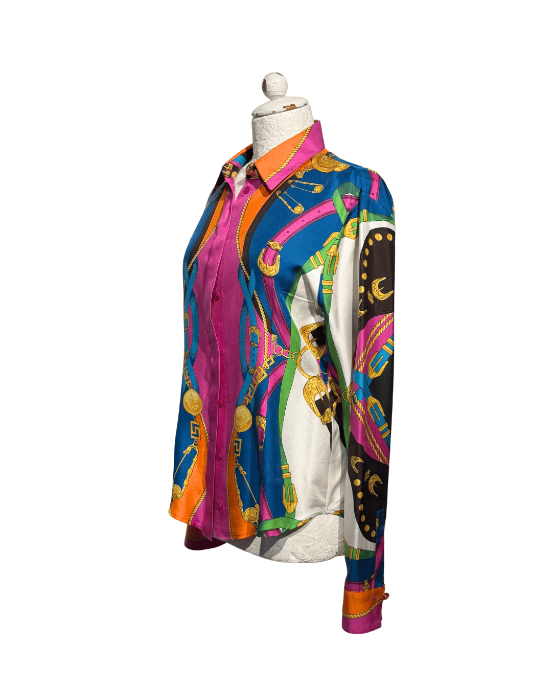 CAMICIA VERSACE BAROQUE MULTICOLOR Tg 42