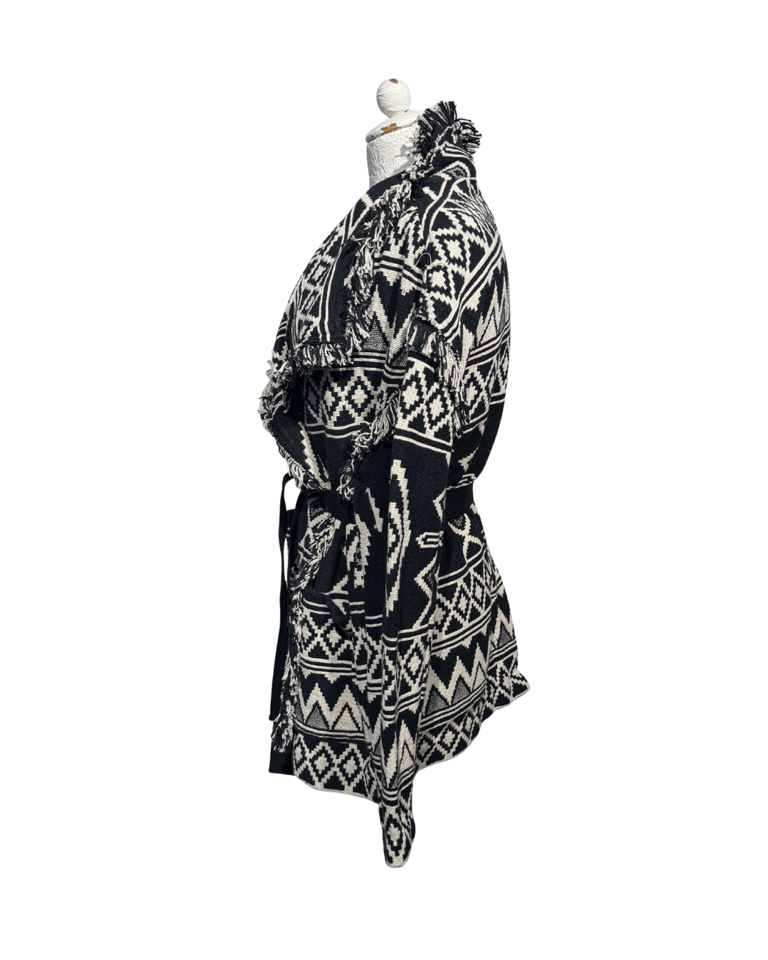 CARDIGAN ISABEL MARANT BIANCO E NERO