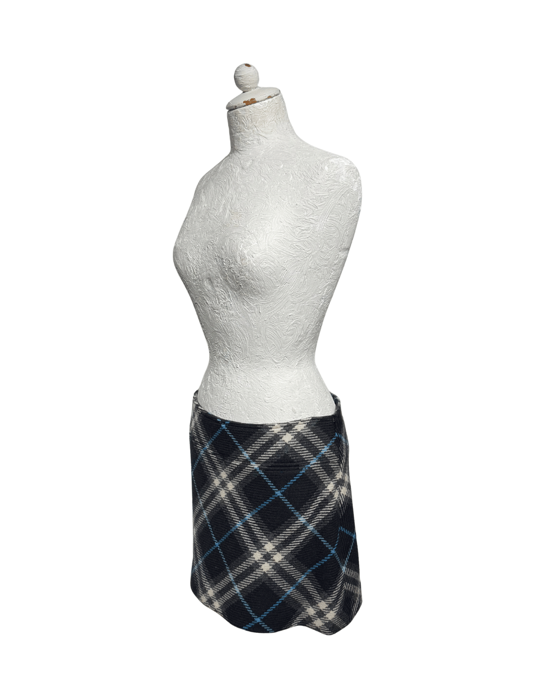 GONNA BURBERRY TARTAN NERA