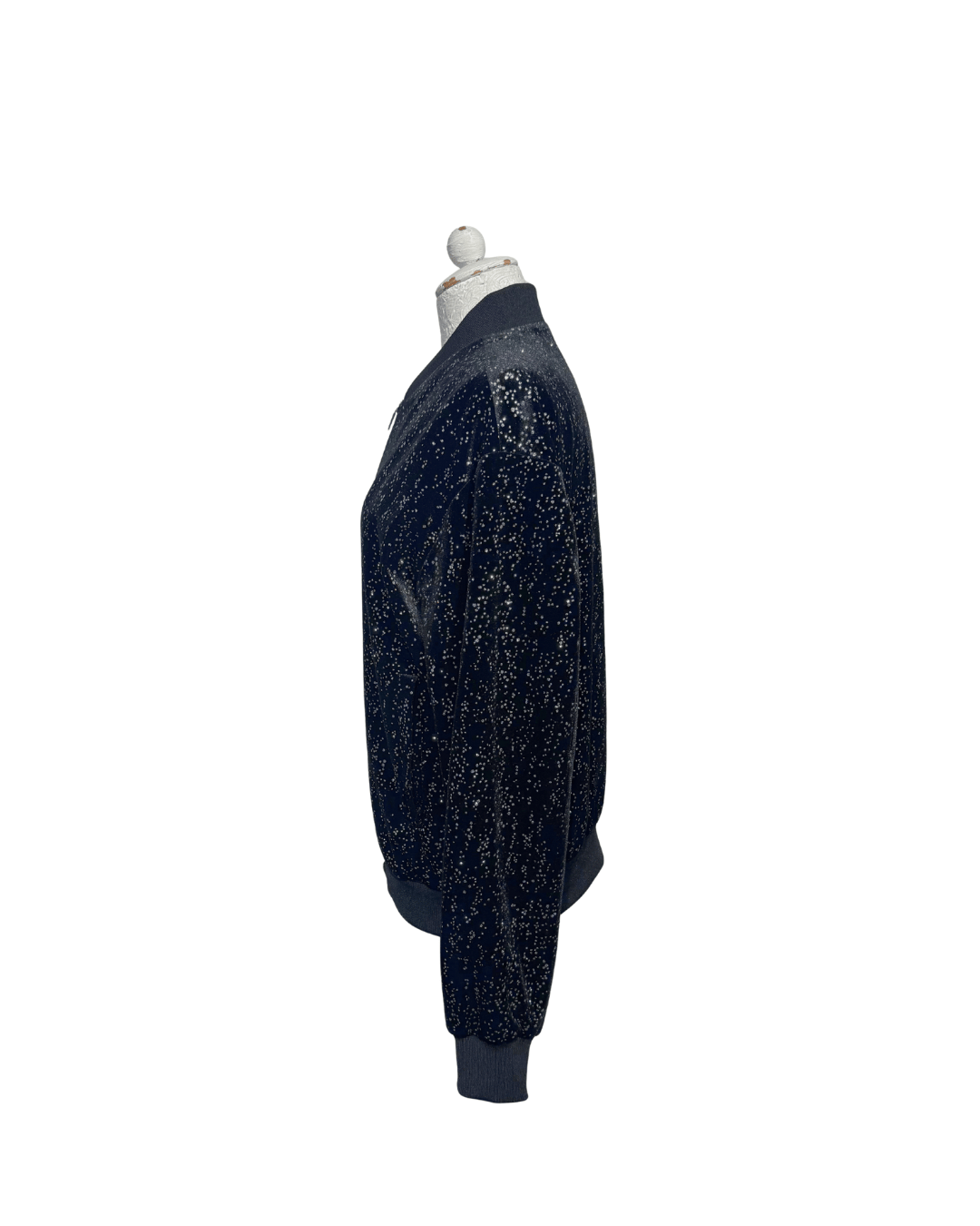 FELPA DSQUARED2 VELLUTO E BRILLANTINI