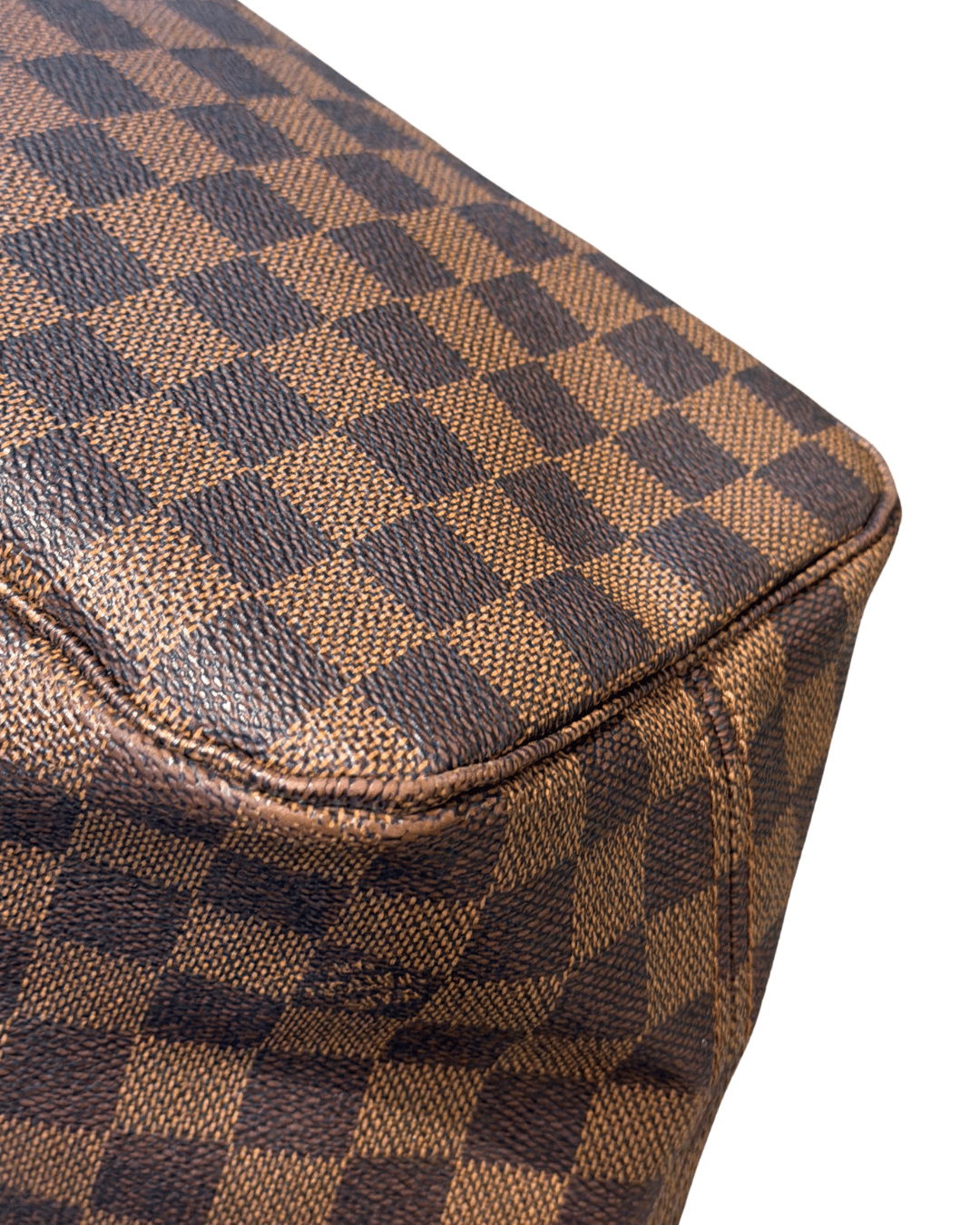 NEVERFULL MM DAMIER EBENE INTERNO ROSSO