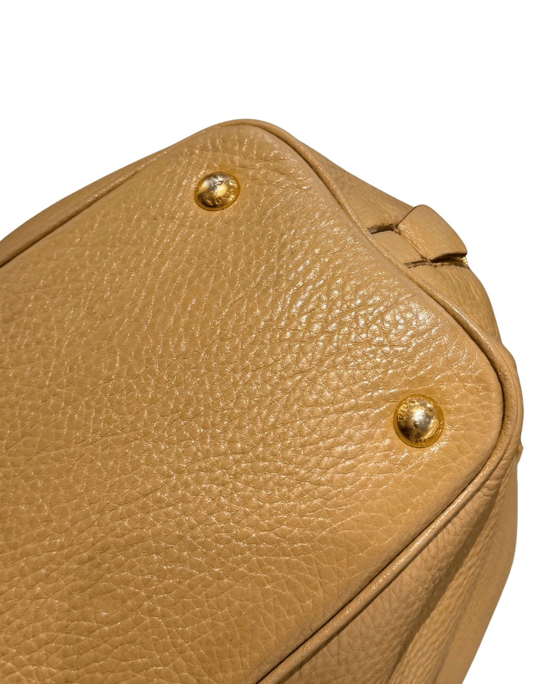BORSA PRADA PELLE MARTELLATA BEIGE