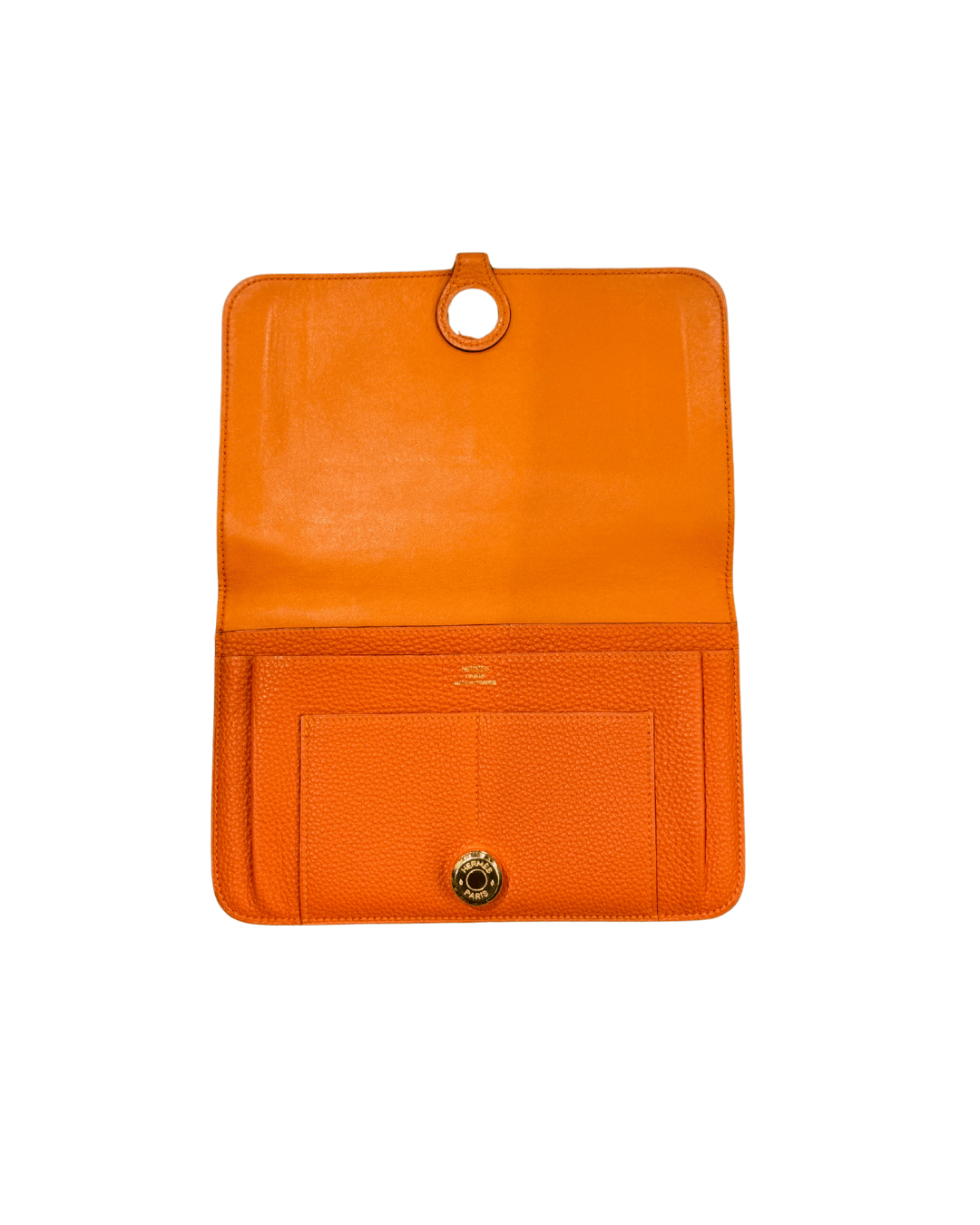 PORTAFOGLIO DOGON HERMES ARANCIONE