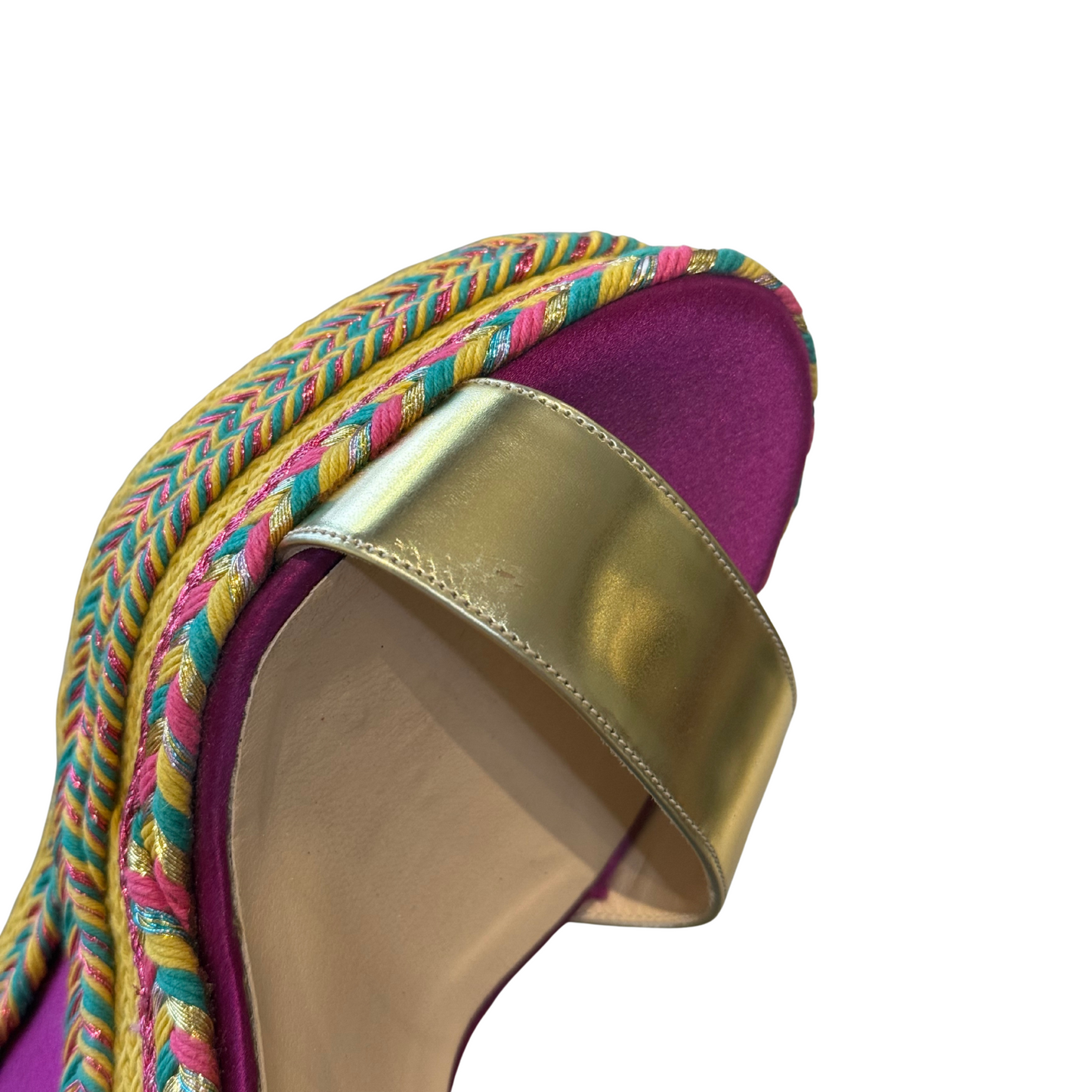 SANDALI CON ZEPPA LOUBOUTIN Nr 37.5