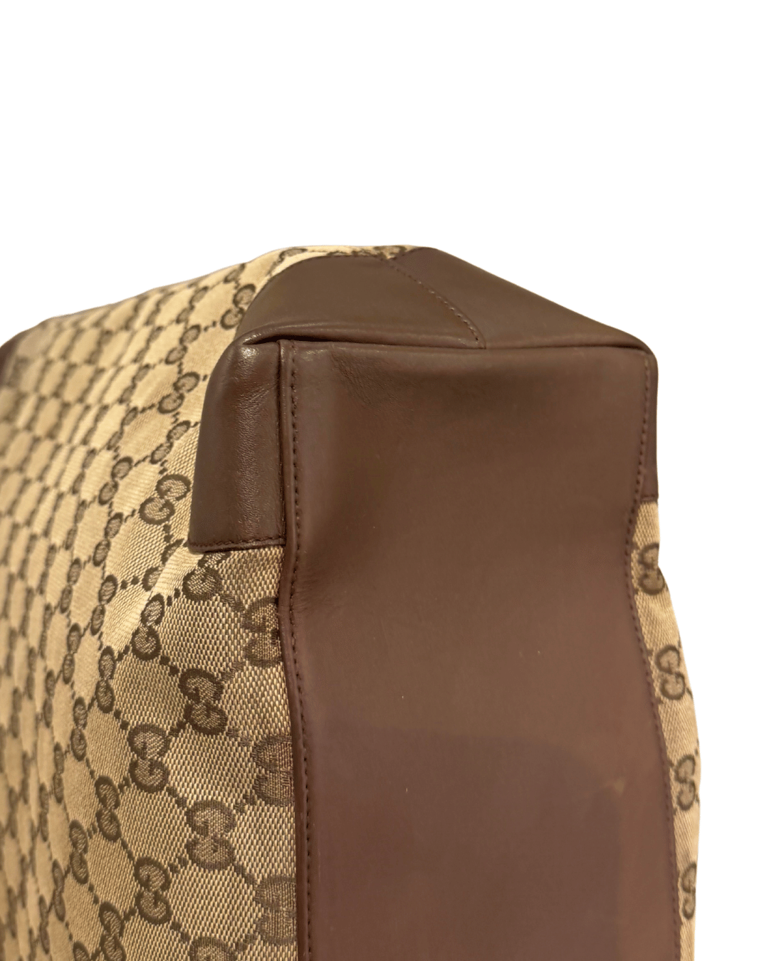 GUCCI TOTE BAG GG SUPREME RIFINITURE MARRONI