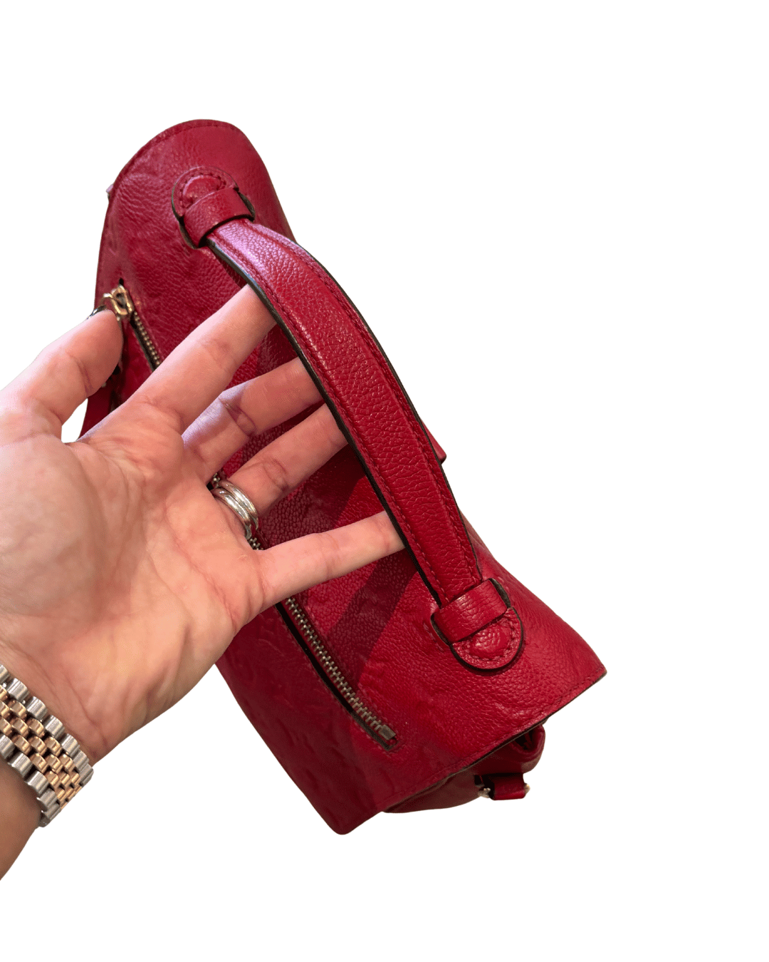 METIS PELLE EMPREINTE ROSSA