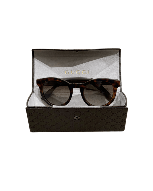 OCCHIALI GUCCI TARTARUGATI CON CUSTODIA