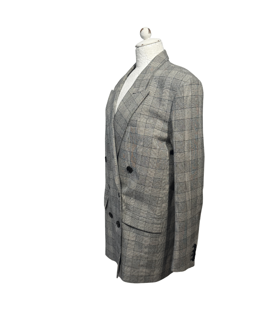 BLAZER OVERSIZE DOPPIOPETTO ISABEL MARANT QUADRI Tg 40