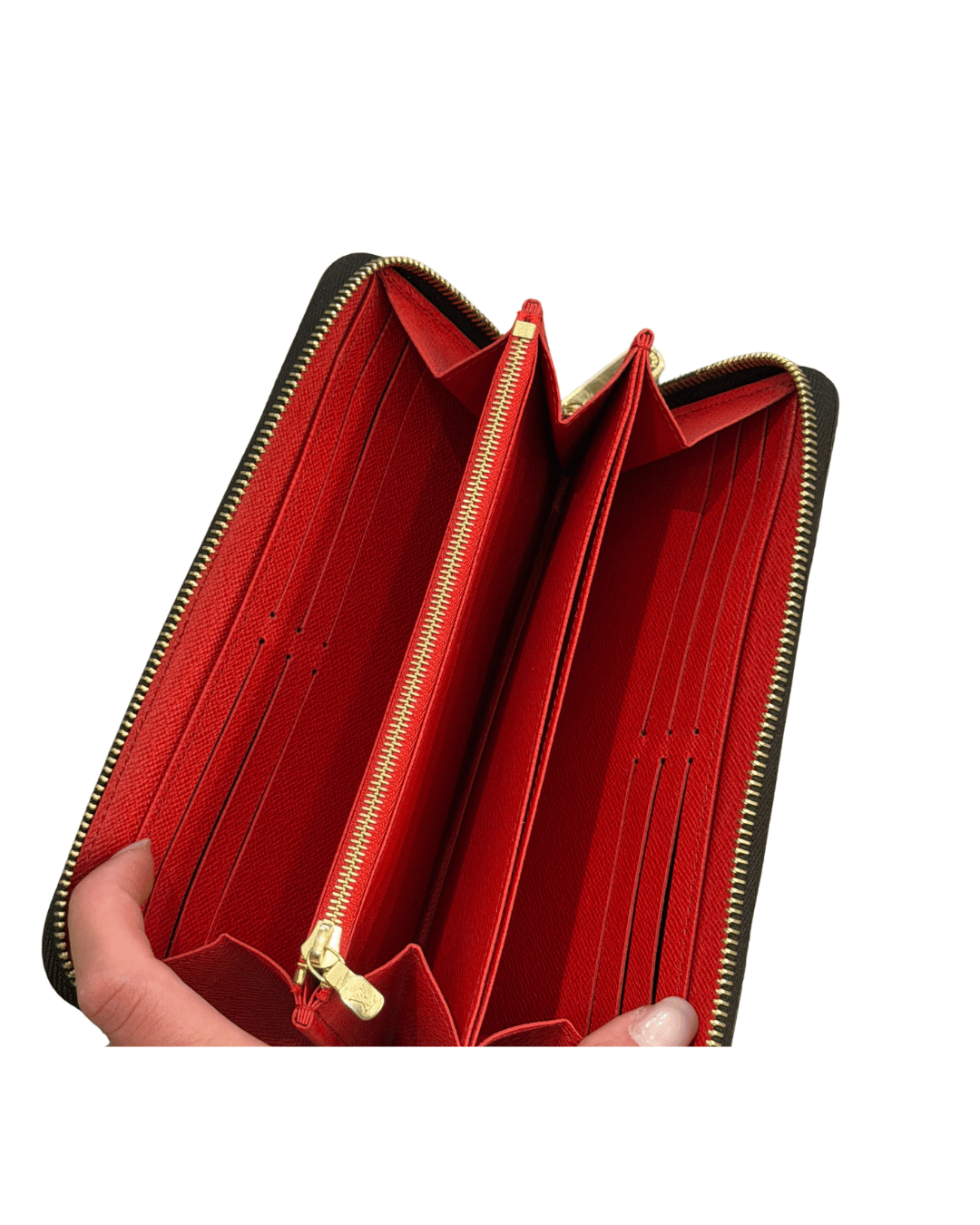 ZIPPY LOUIS VUITTON INTERNO ROSSO