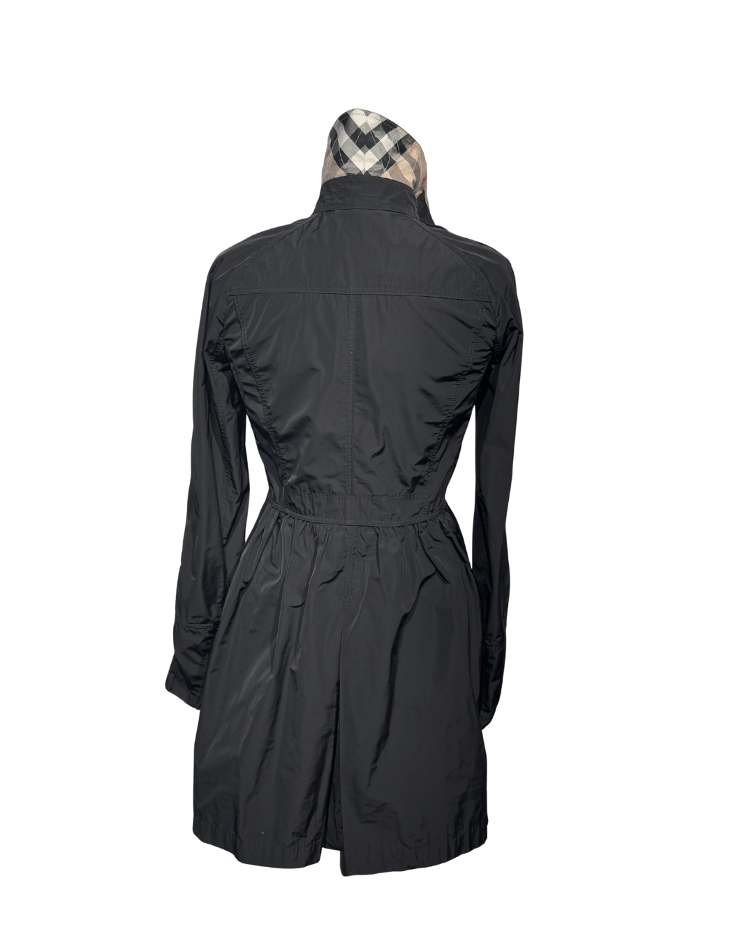 IMPERMEABILE BURBERRY NERO DONNA