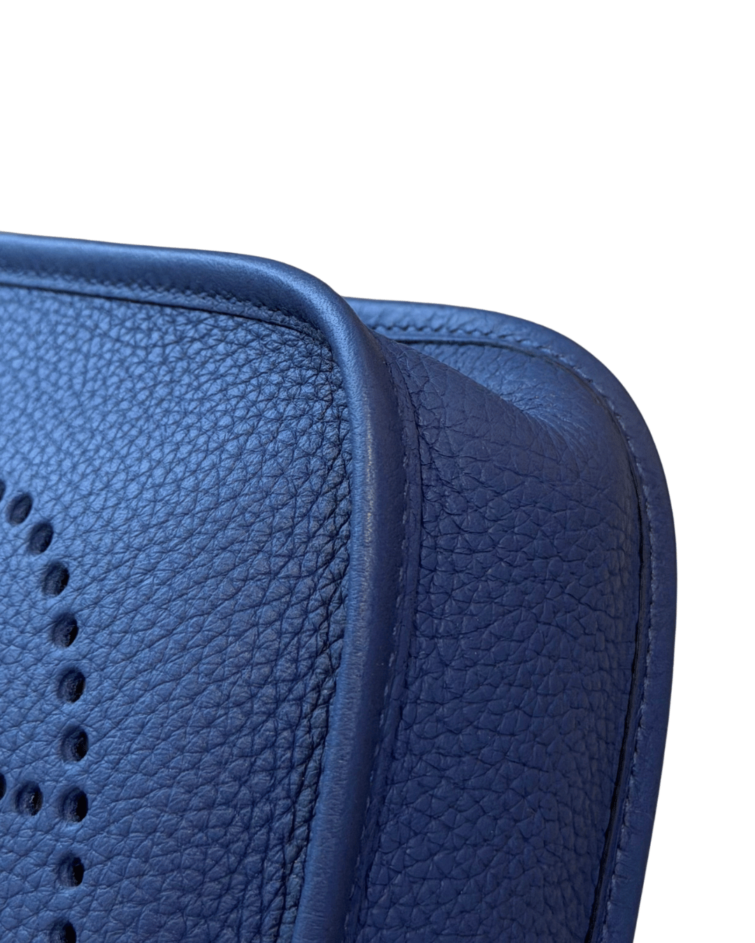 MINI EVELYNE HERMES BLU ALVIO