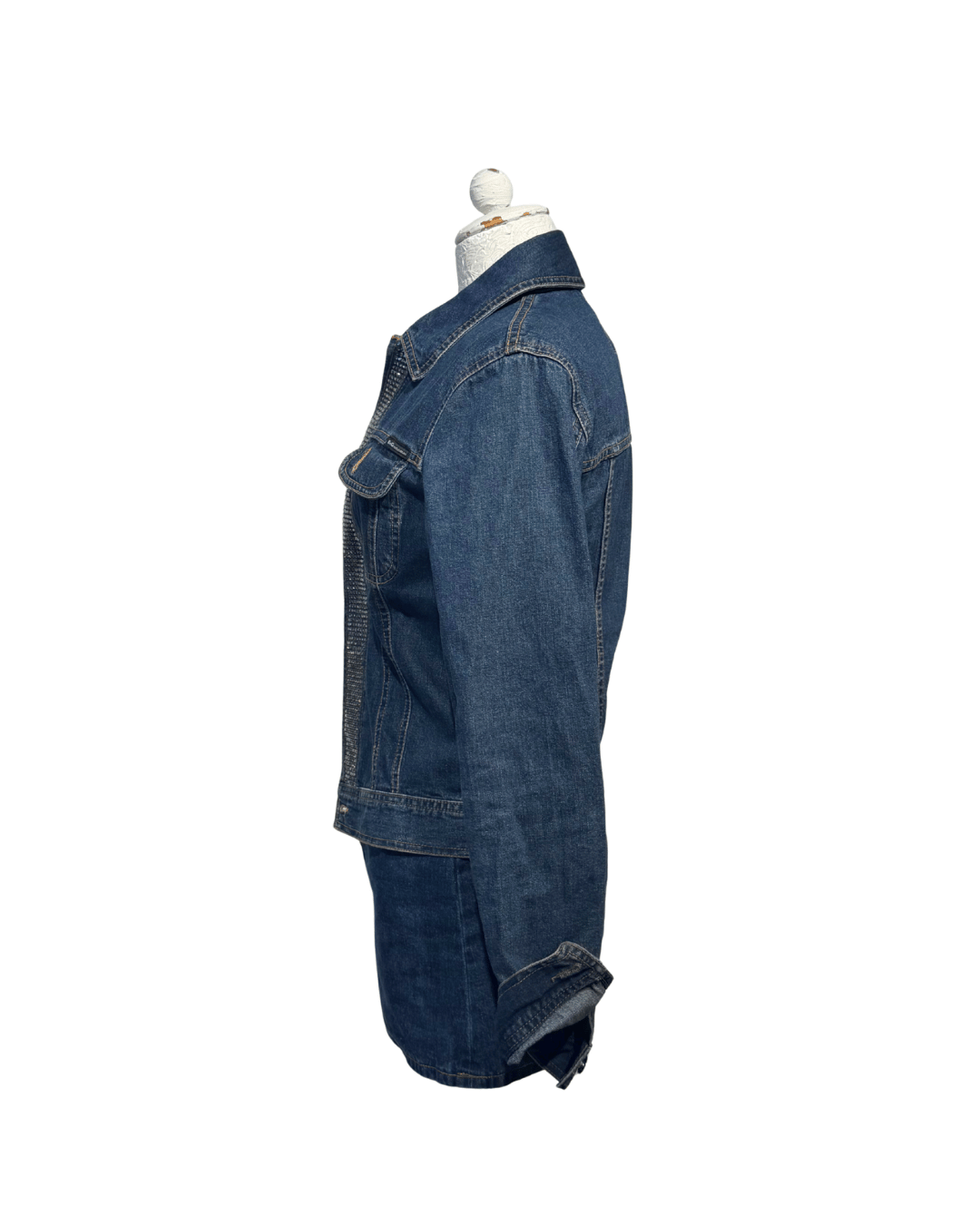 COMPLETO DENIM CON STRASS D&G Tg 40