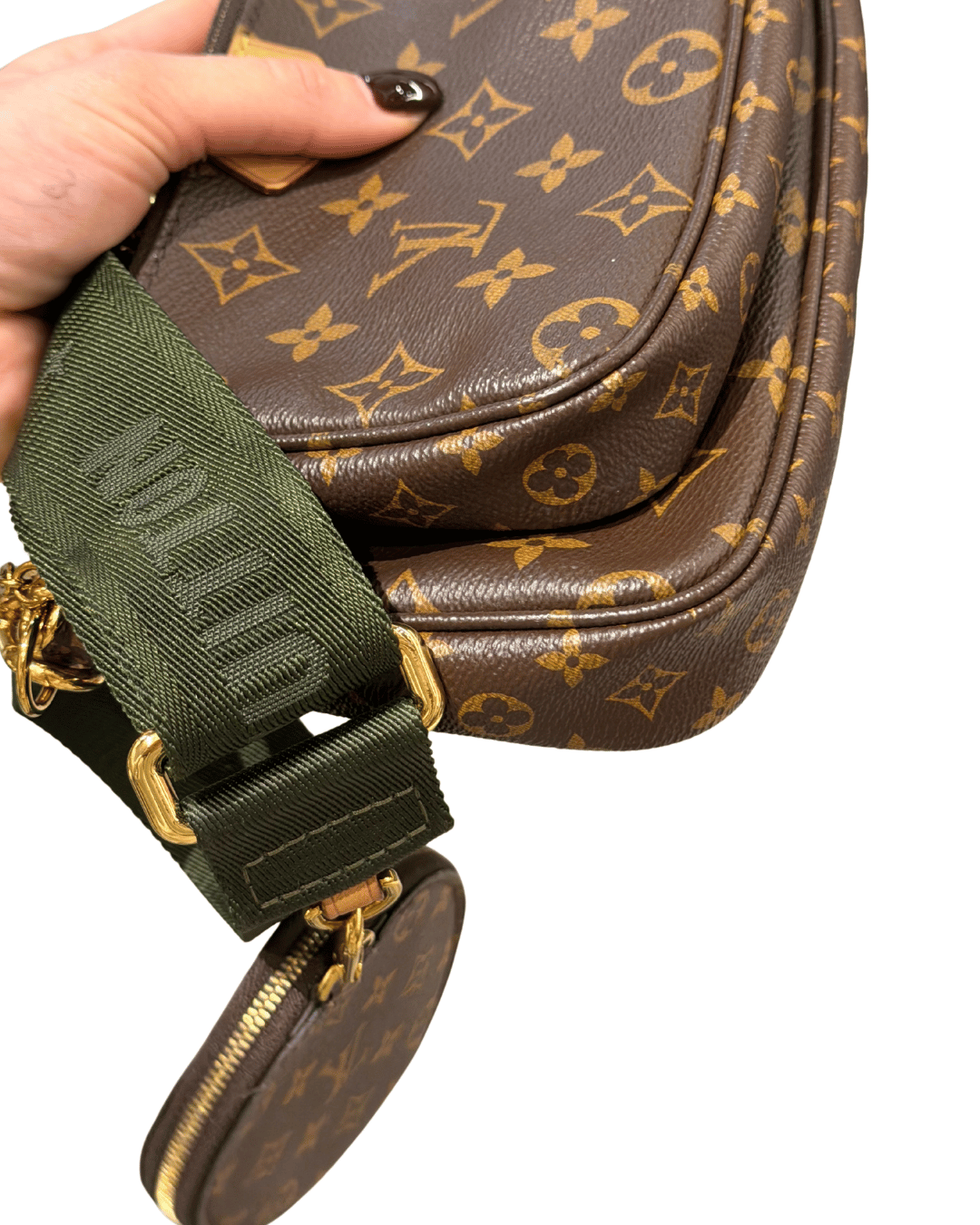 MULTIPOCHETTE LOUIS VUITTON TRACOLLA VERDE