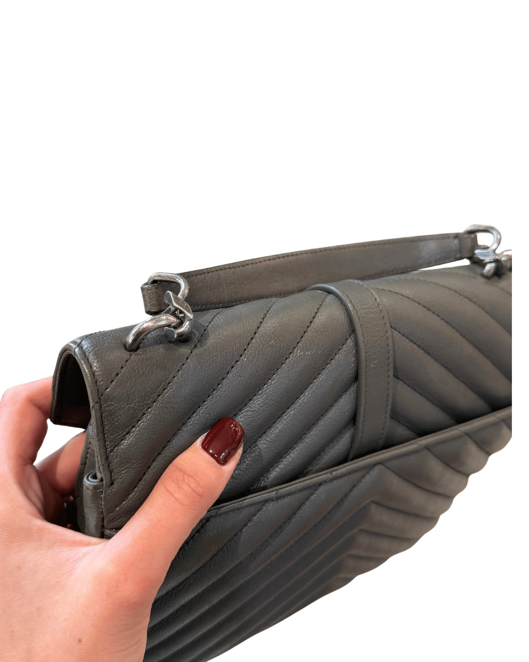 COLLEGE GRIGIA YSL SMALL