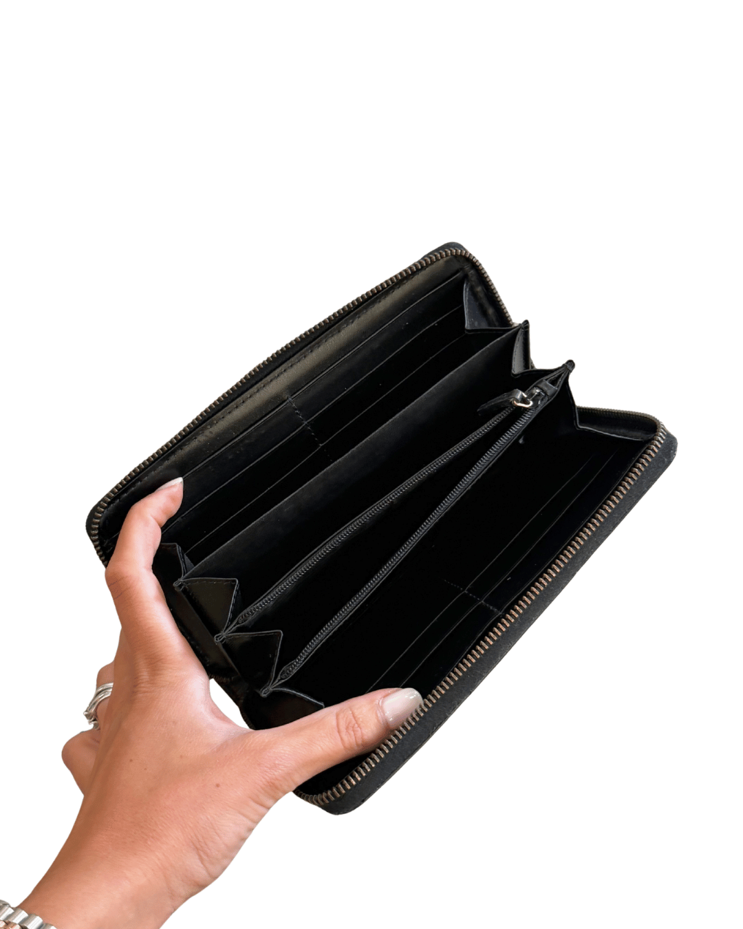 PORTAFOGLIO GUCCI MARMONT NERO PELLE MATELASSE