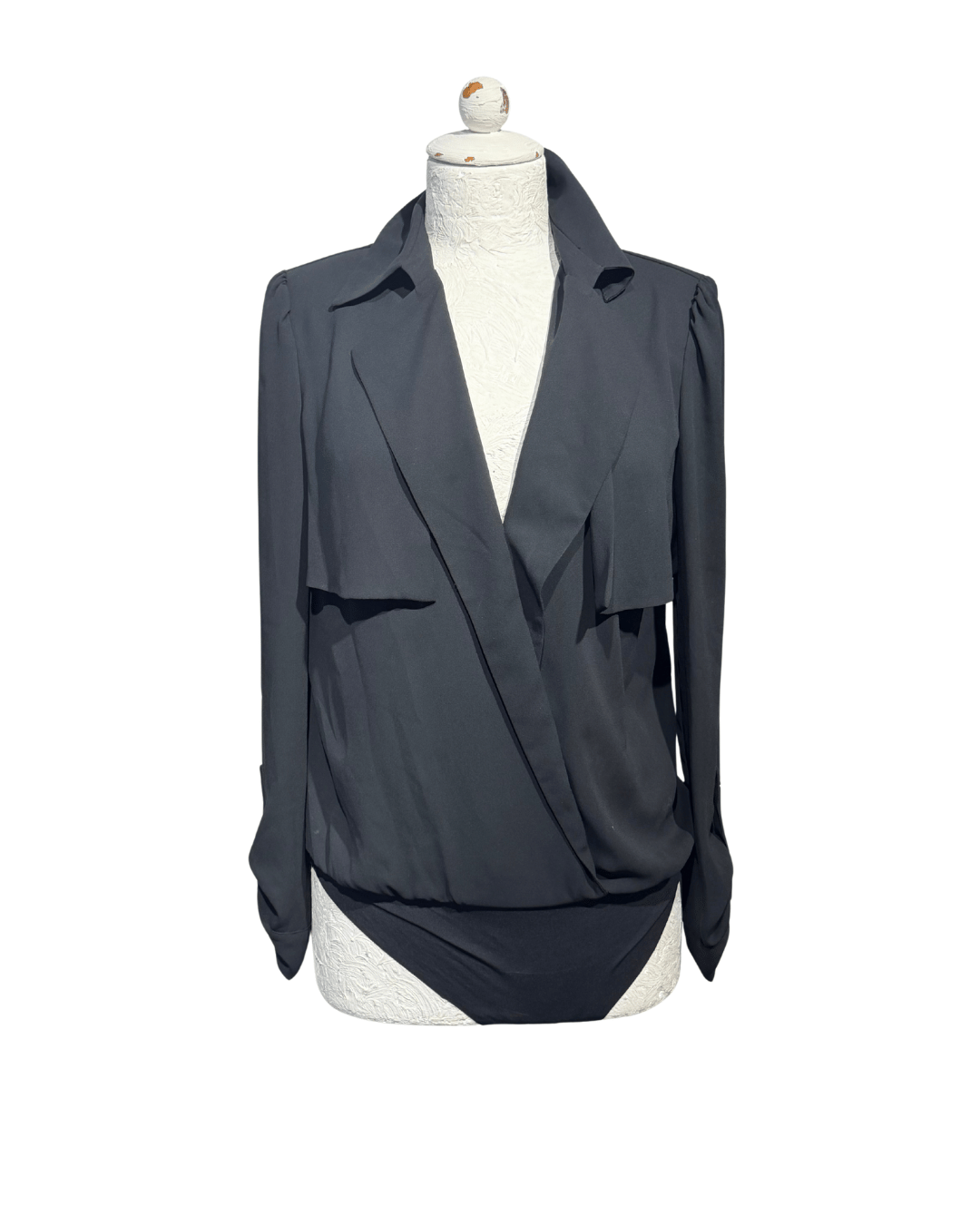 BODY CAMICIA ELISABETTA FRANCHI NERA Tg 42