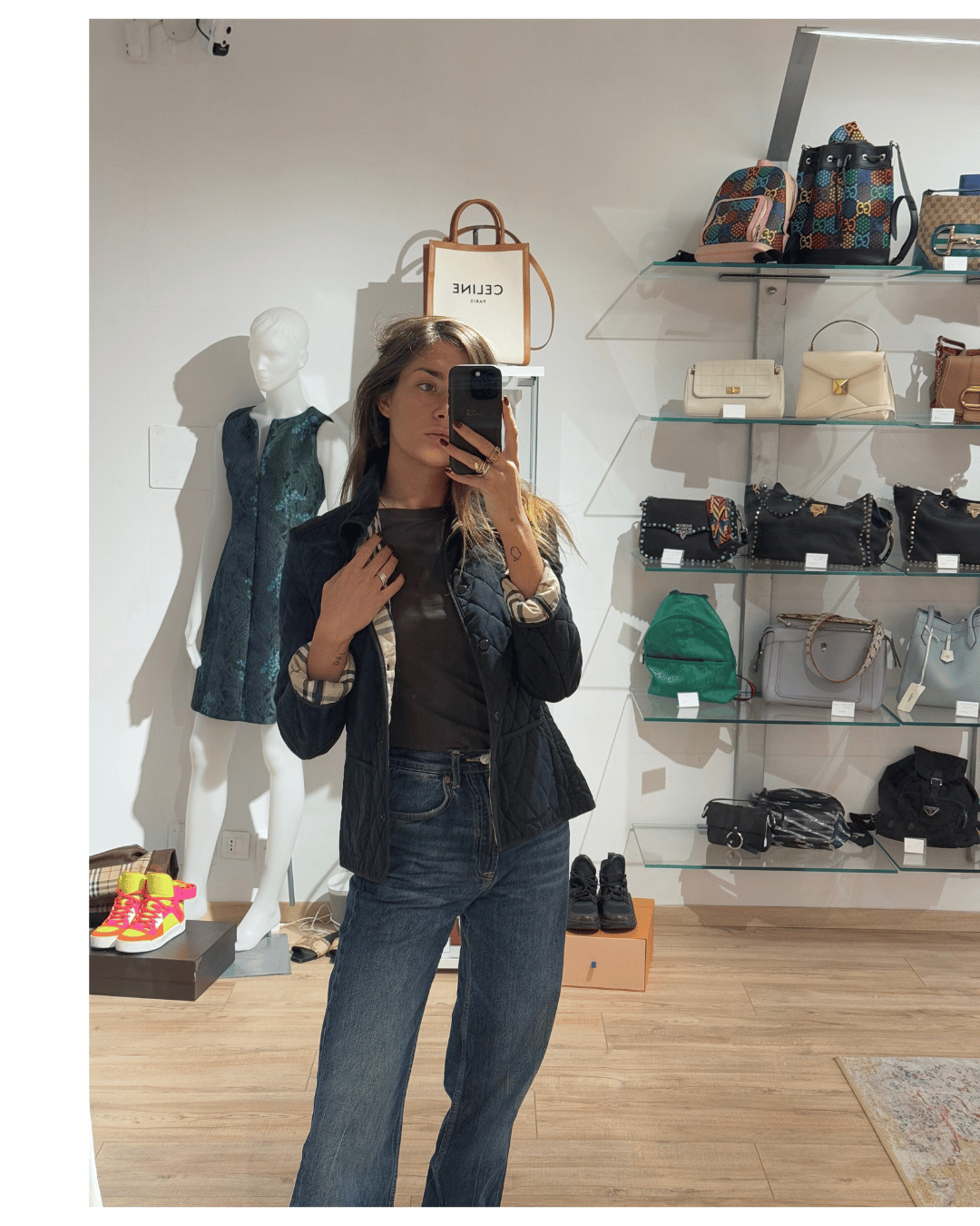 GIACCA TRAPUNTATA BURBERRY NERA