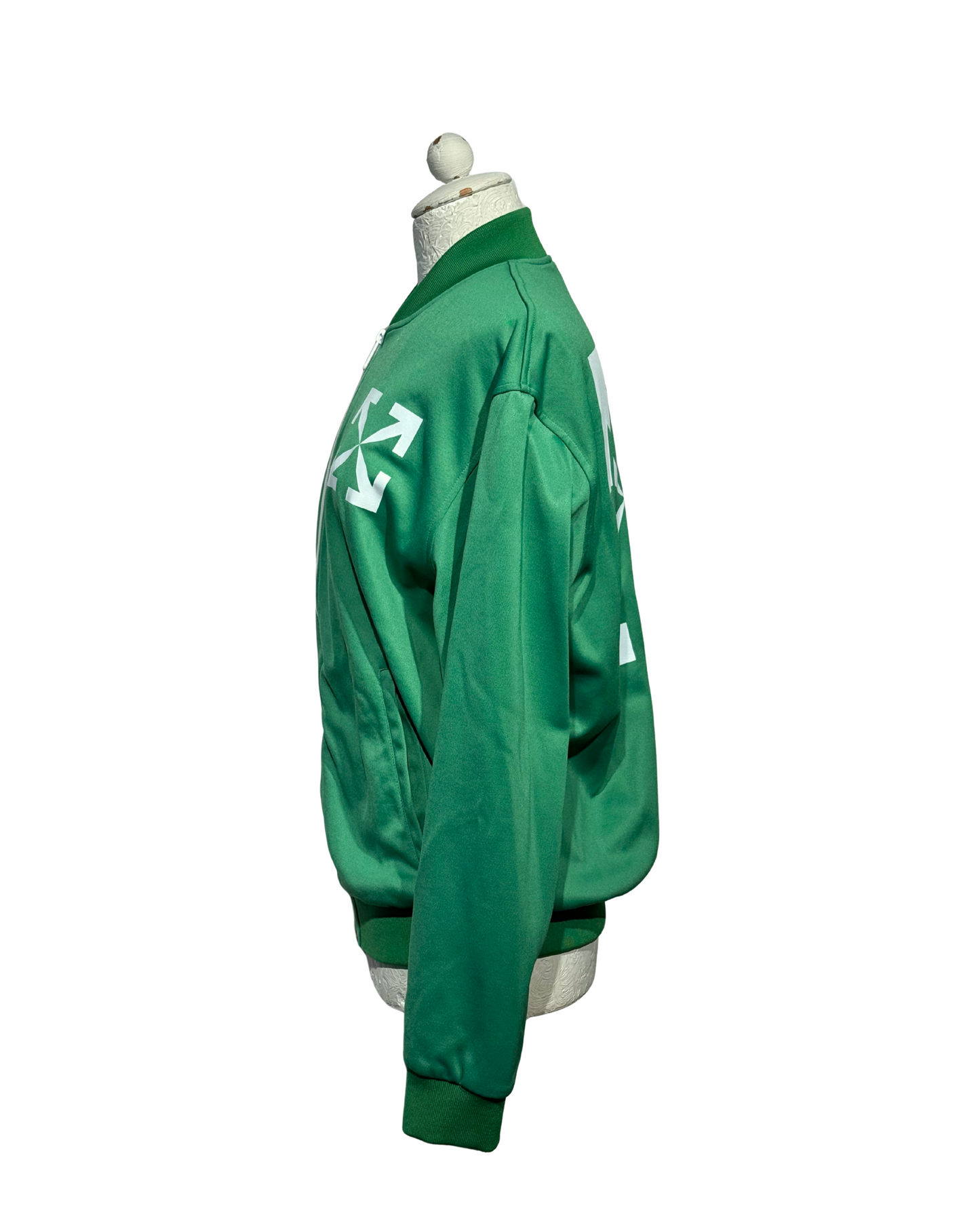 FELPA OFF WHITE VERDE UOMO
